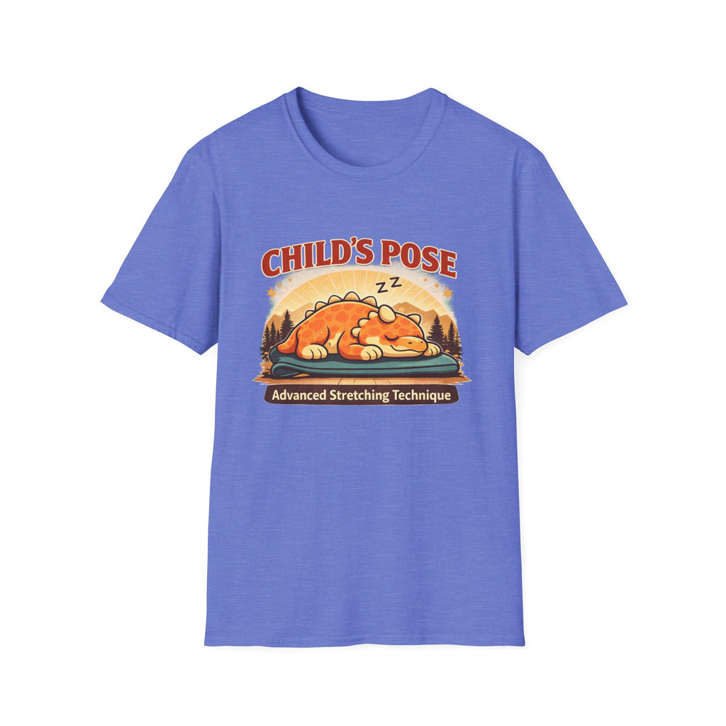 Dinosaur Childs Pose - T-Shirt