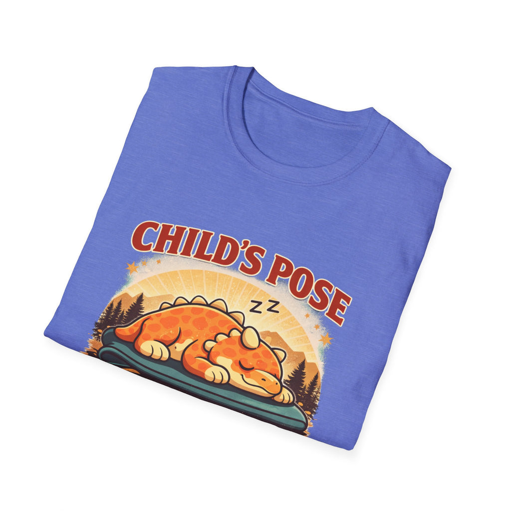 Dinosaur Childs Pose - T-Shirt