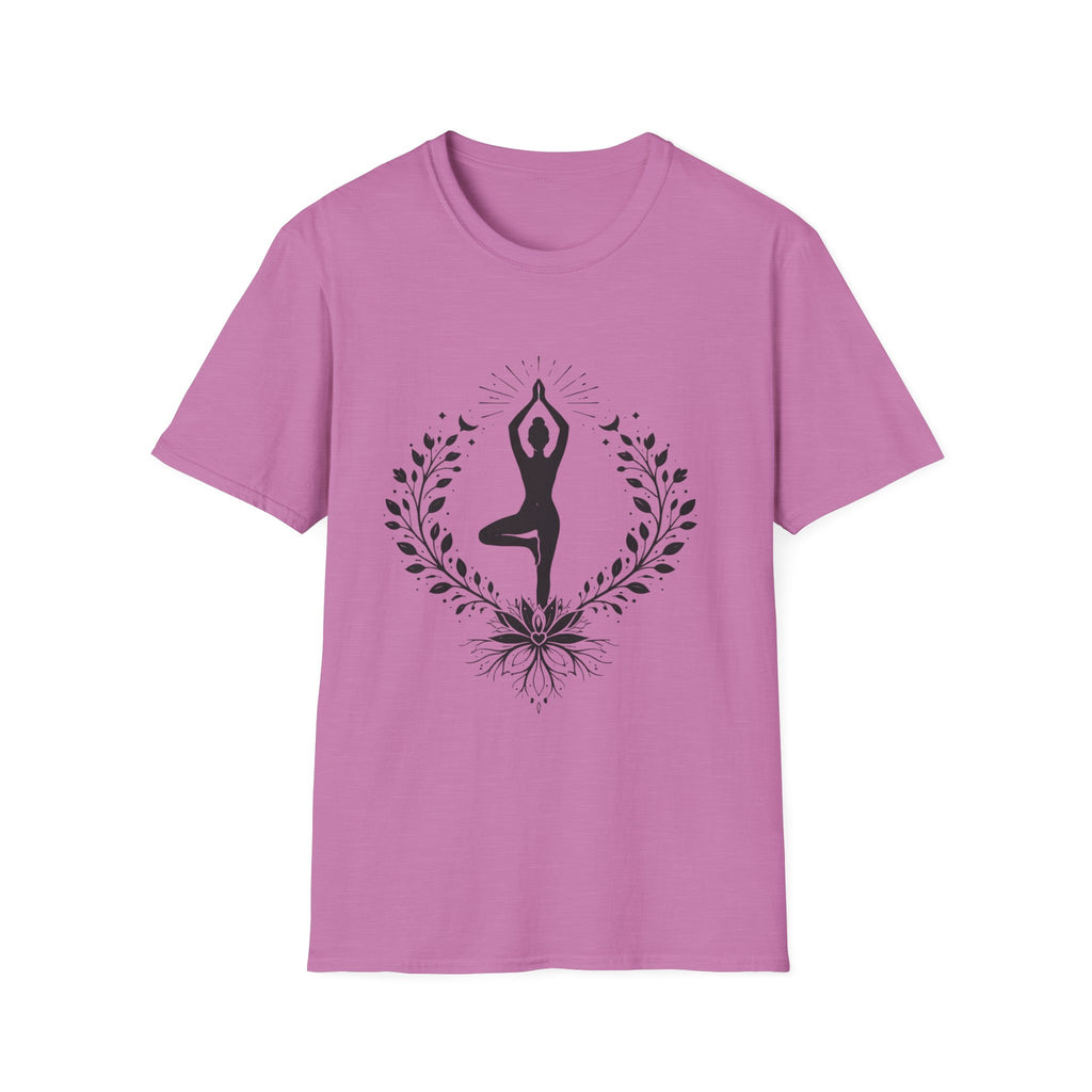 Yoga Pose Sillhuoette - T-Shirt