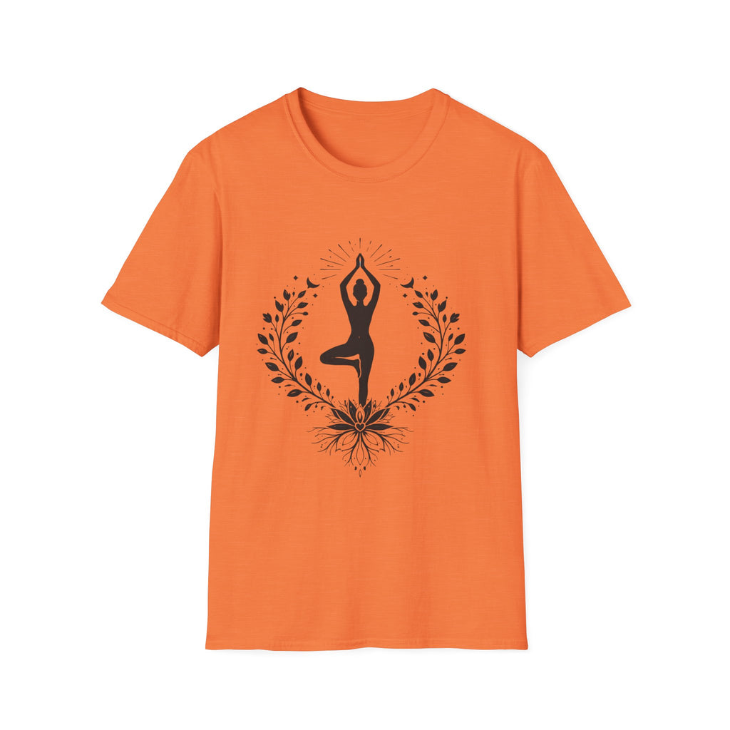 Yoga Pose Sillhuoette - T-Shirt