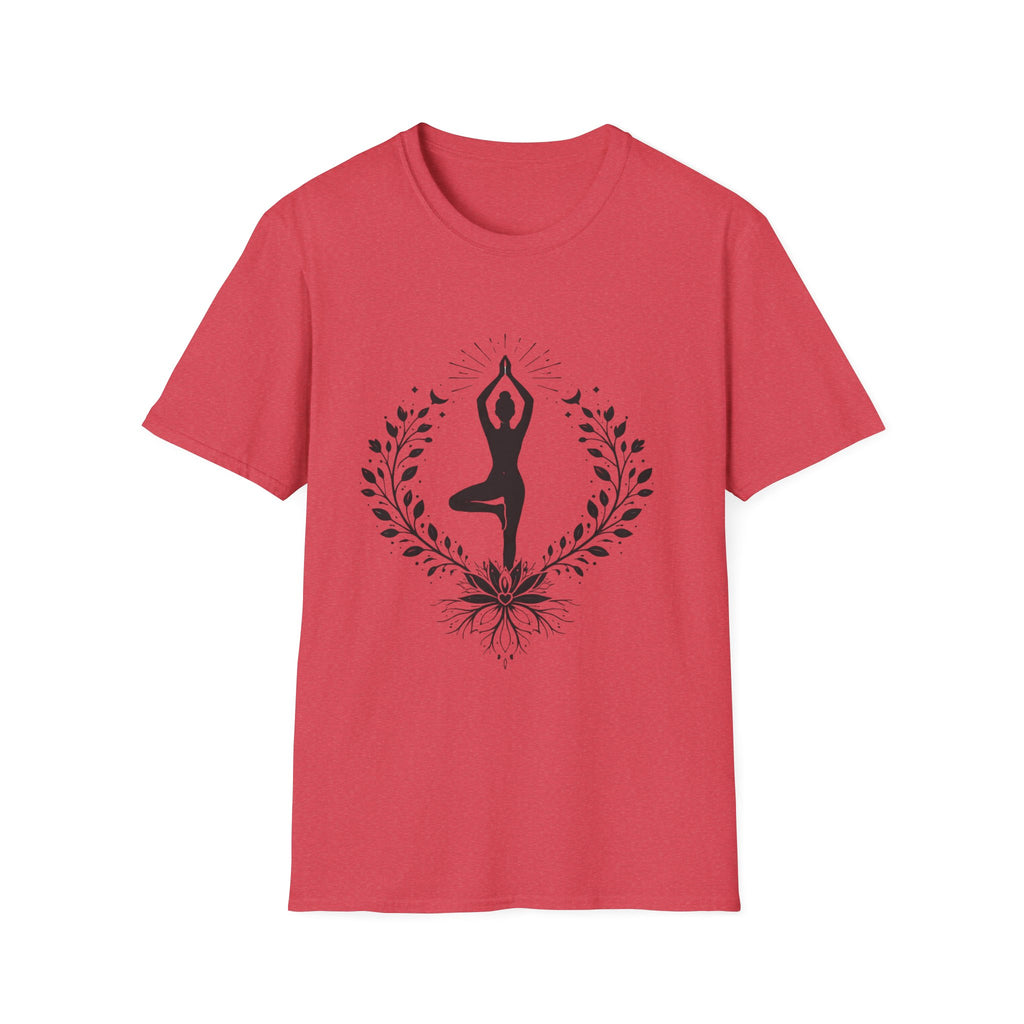 Yoga Pose Sillhuoette - T-Shirt