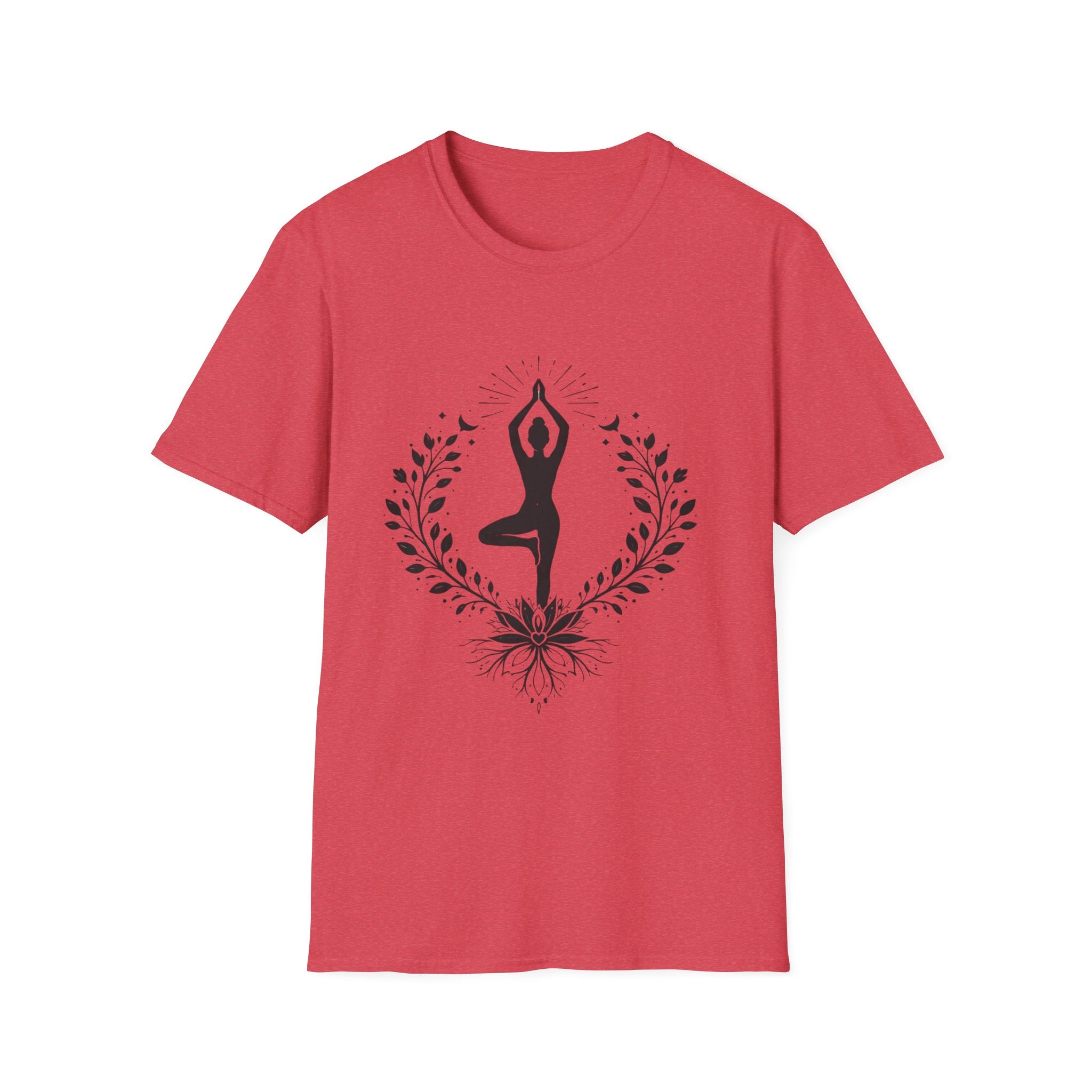 Yoga Pose Sillhuoette - T-Shirt