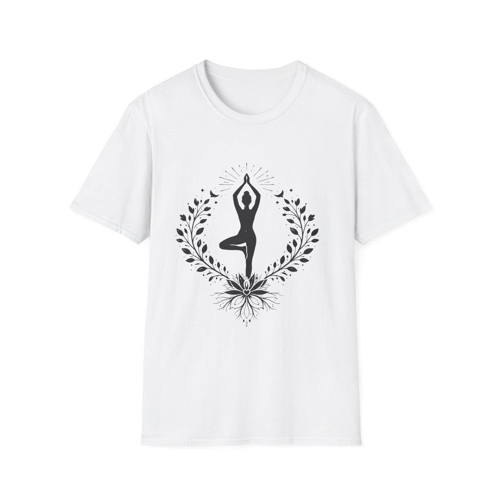 Yoga Pose Sillhuoette - T-Shirt