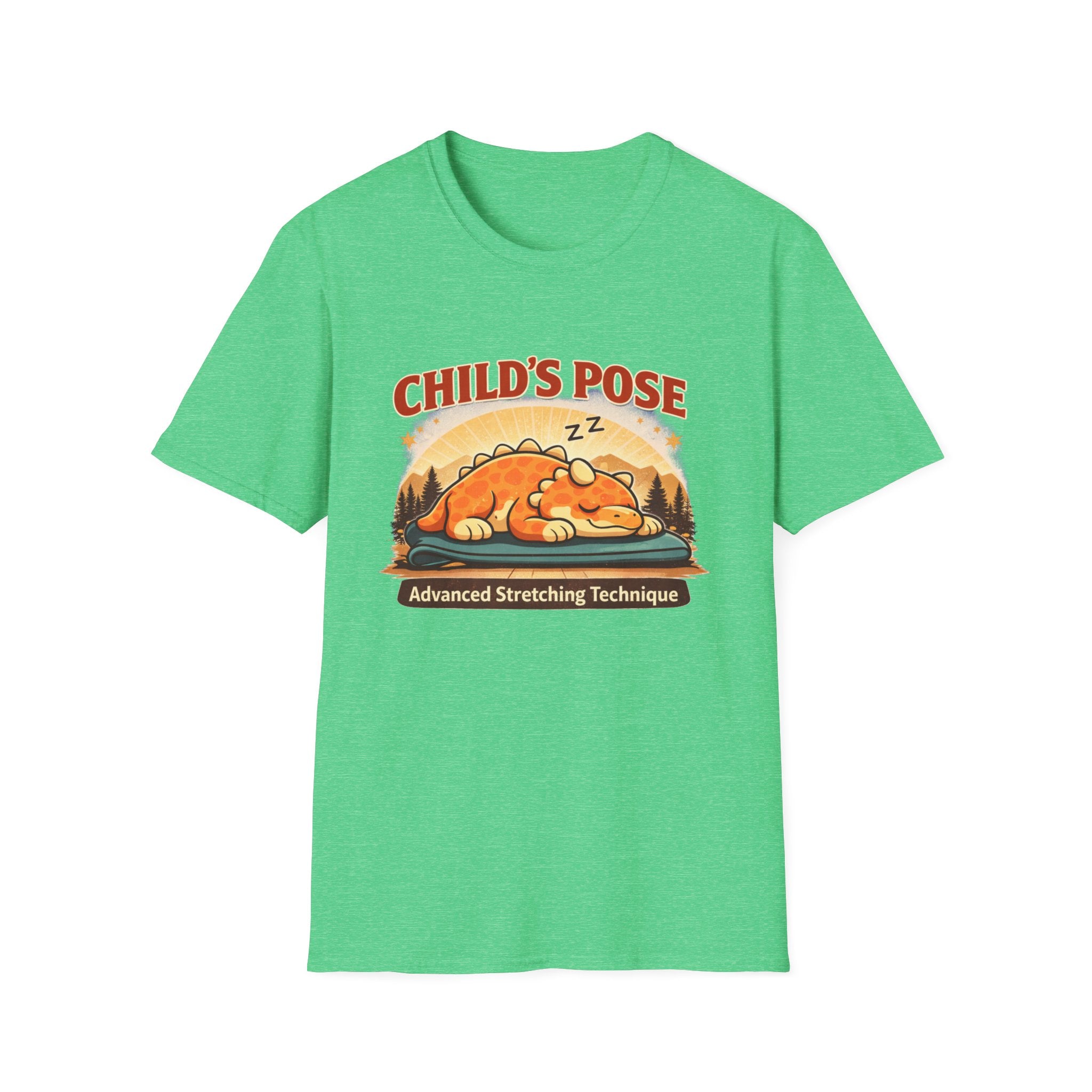 Dinosaur Childs Pose - T-Shirt
