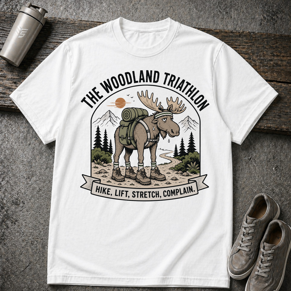 Woodland Triathlon Tee