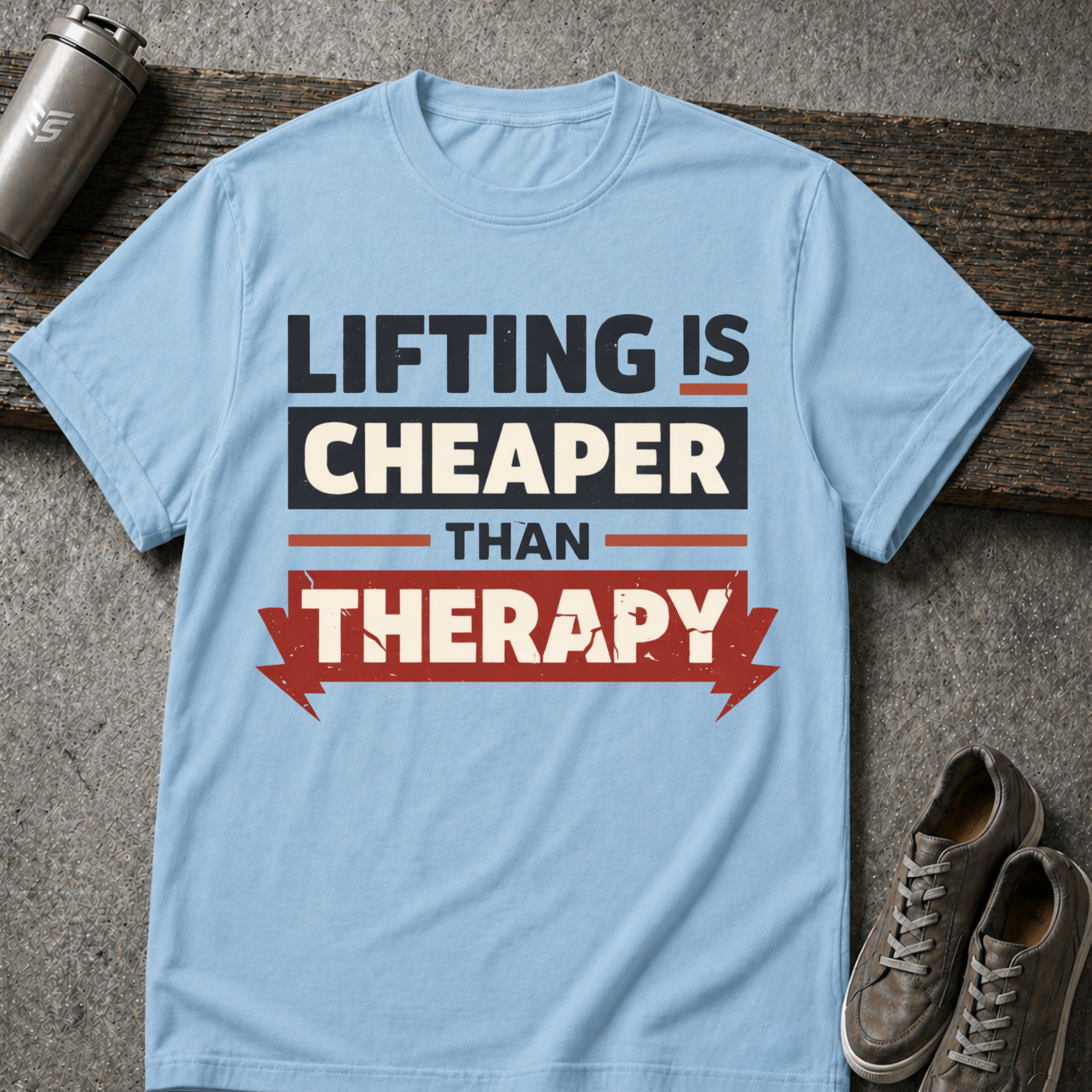 Lifting is Cheaper - Tee
