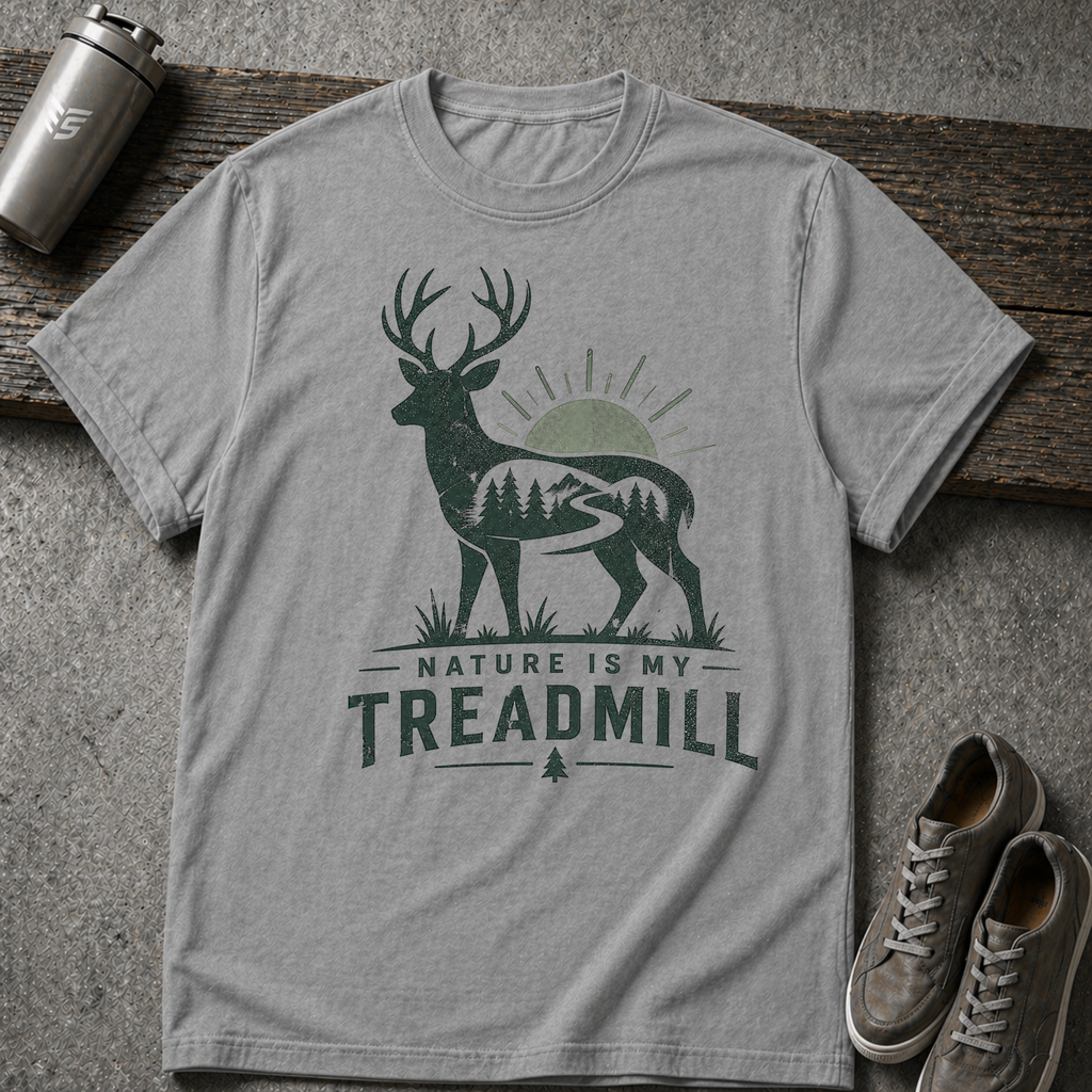 Nature Is My Treadmil - Tee