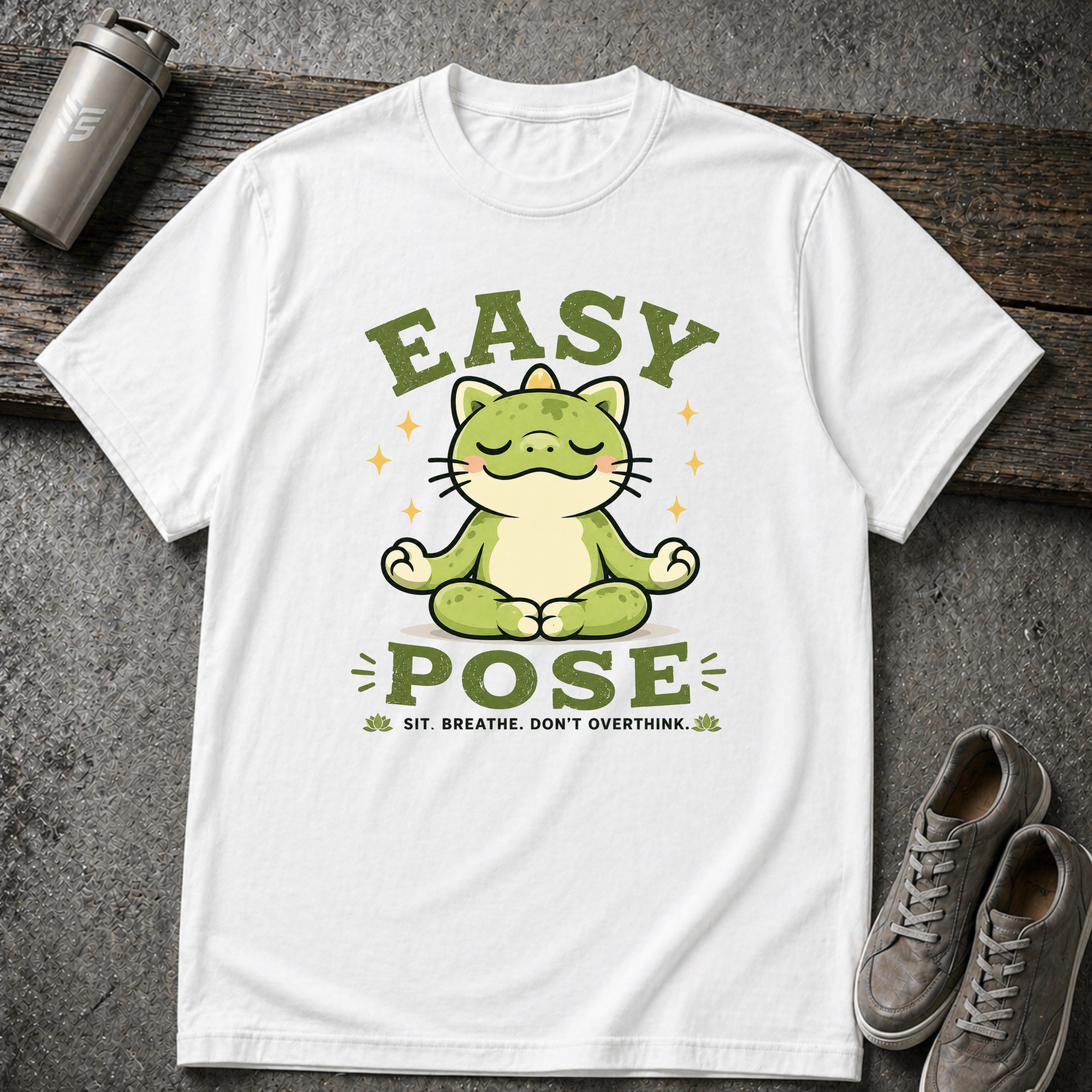 Easy Pose Dinosaur - Tee