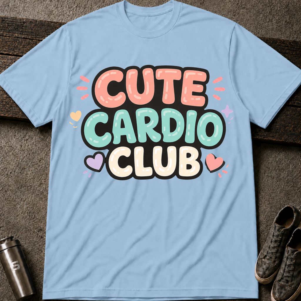 Cute Cardio Club  - Tee