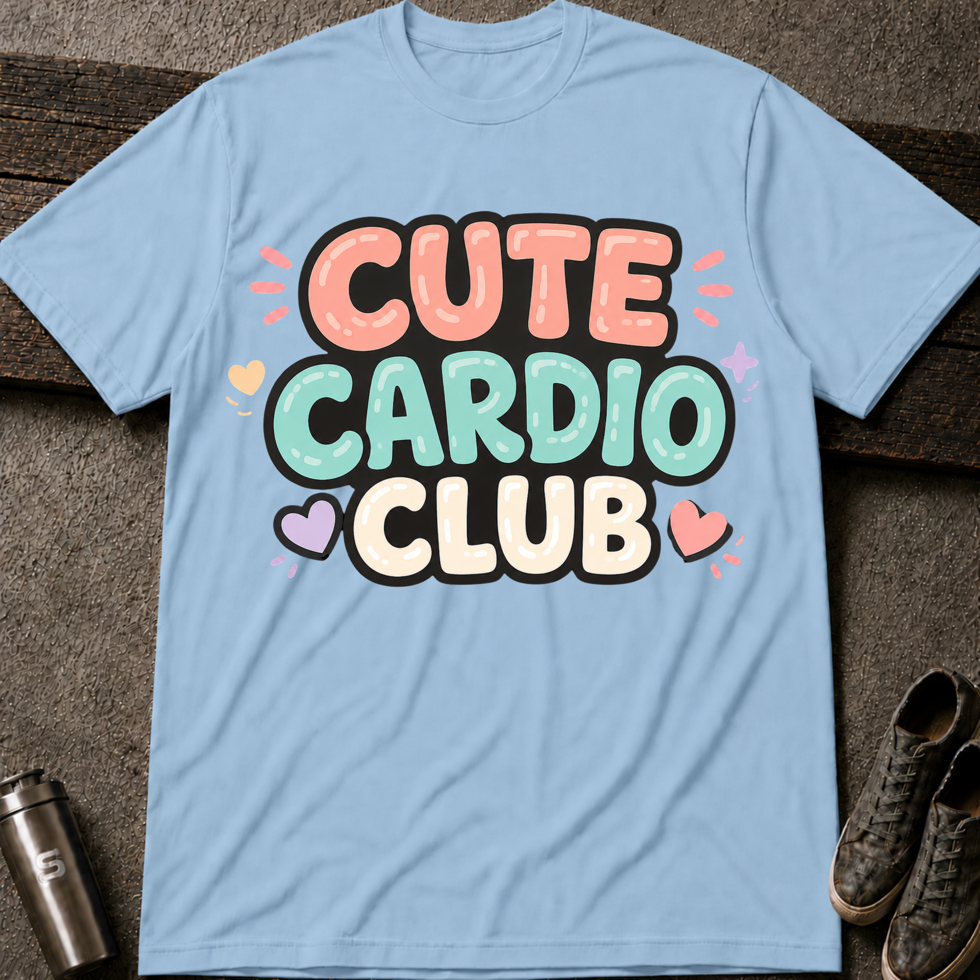 Cute Cardio Club  - Tee