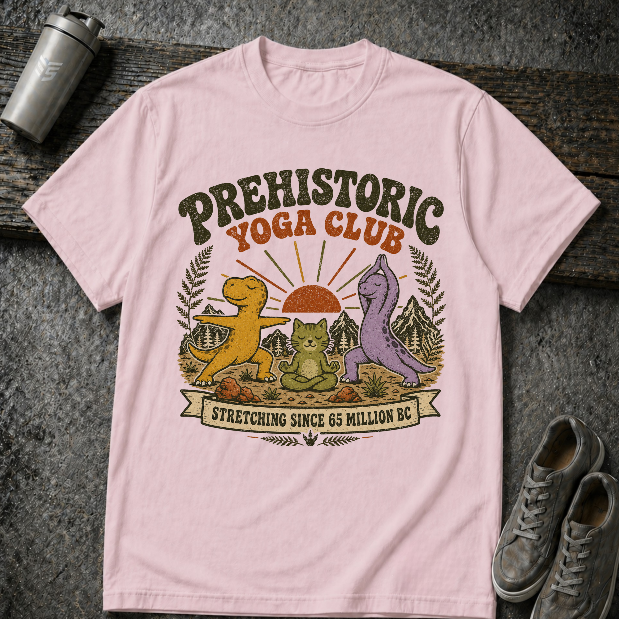 Prehistoric Yoga Club - Tee