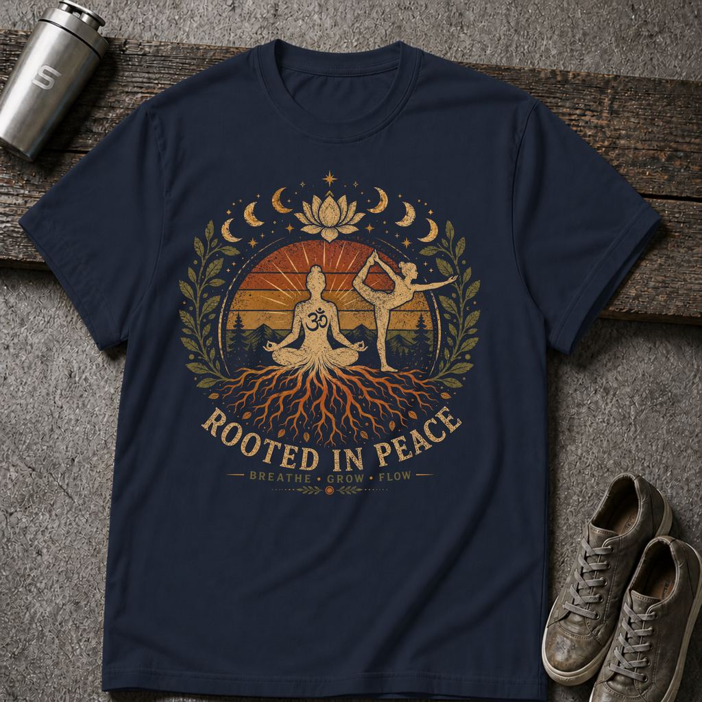Rooted In Peace Yoga Tee