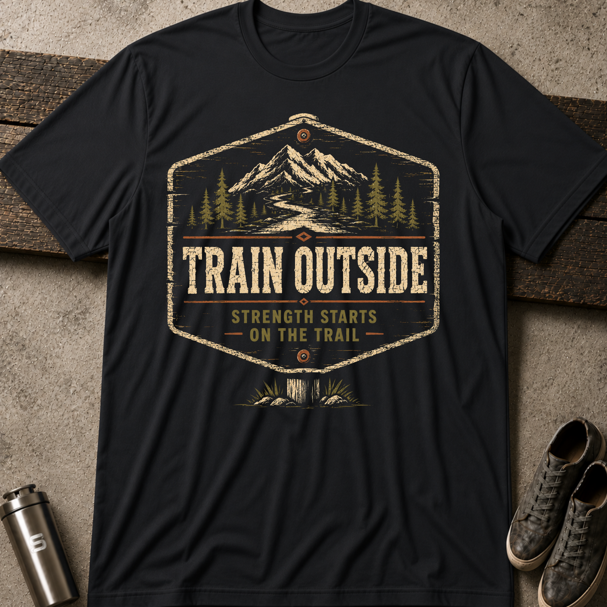 Train Outside - Tee