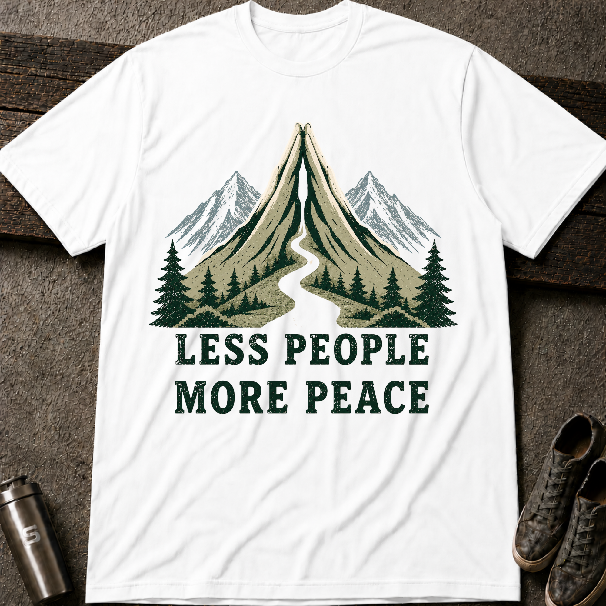 Less People More Peace - Tee