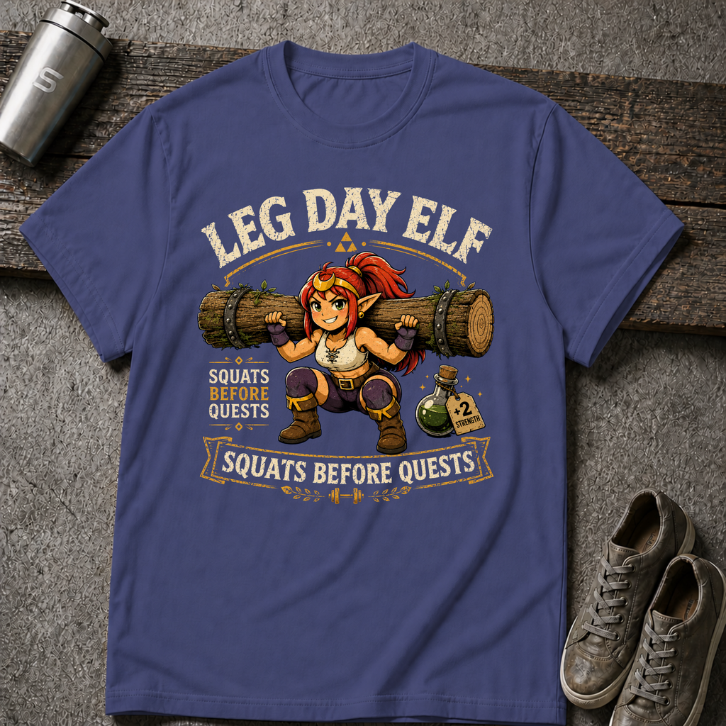 Leg Day Elf - Tee