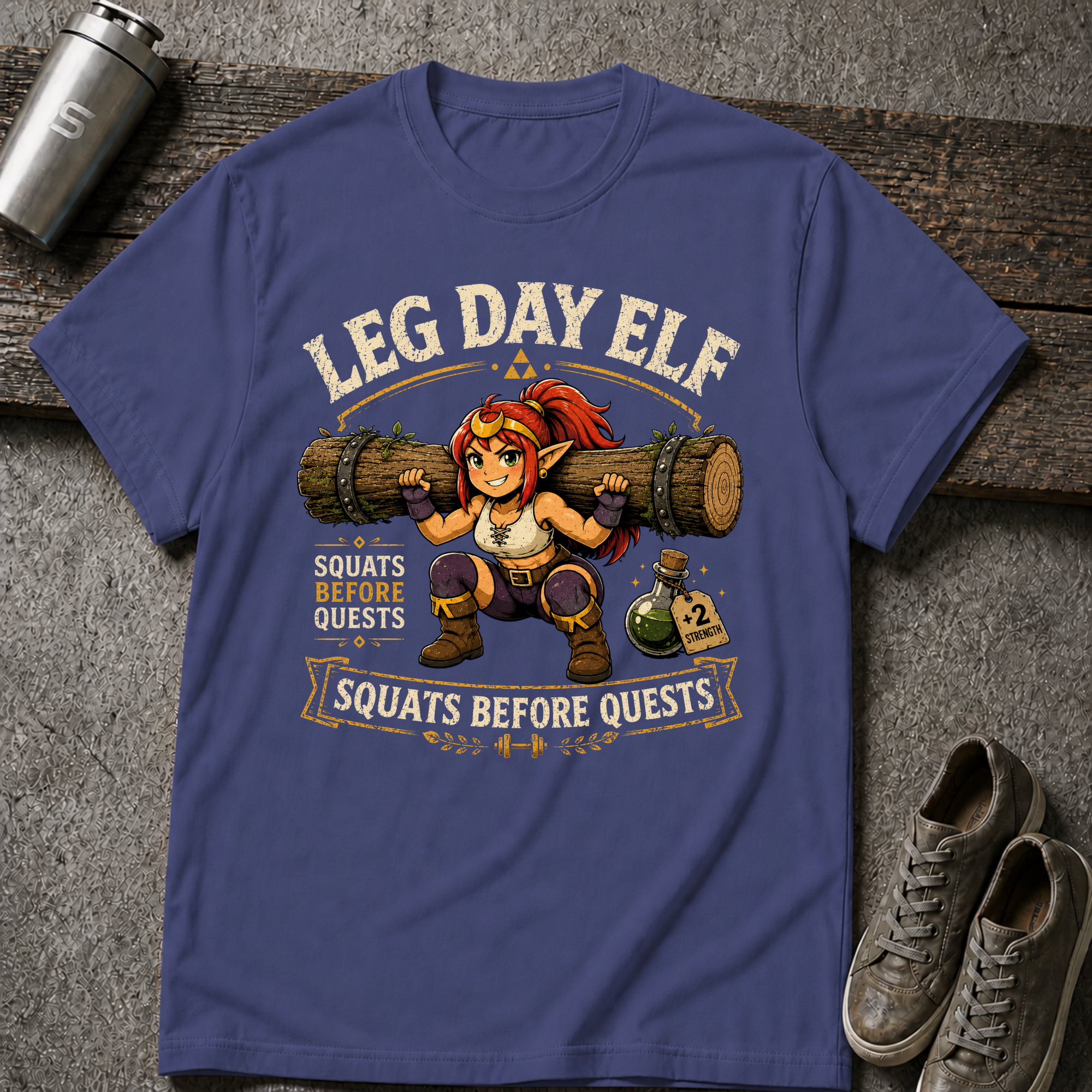 Leg Day Elf - Tee