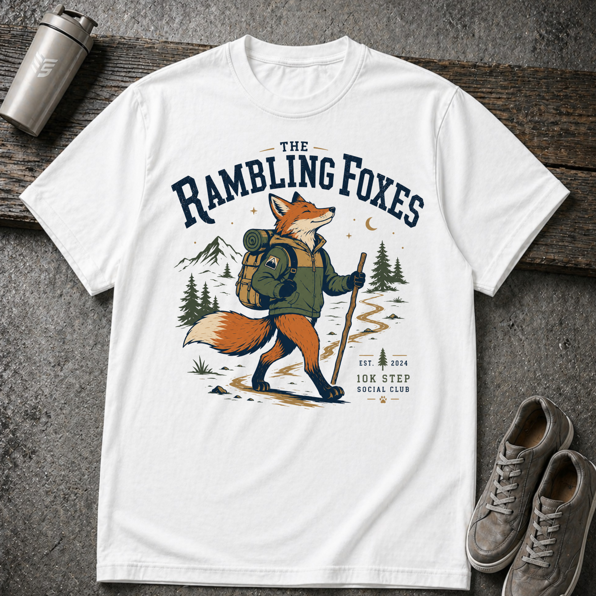 Rambling Foxes Tee