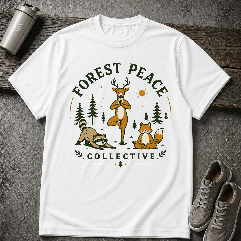 Yoga In The Woods - Tee