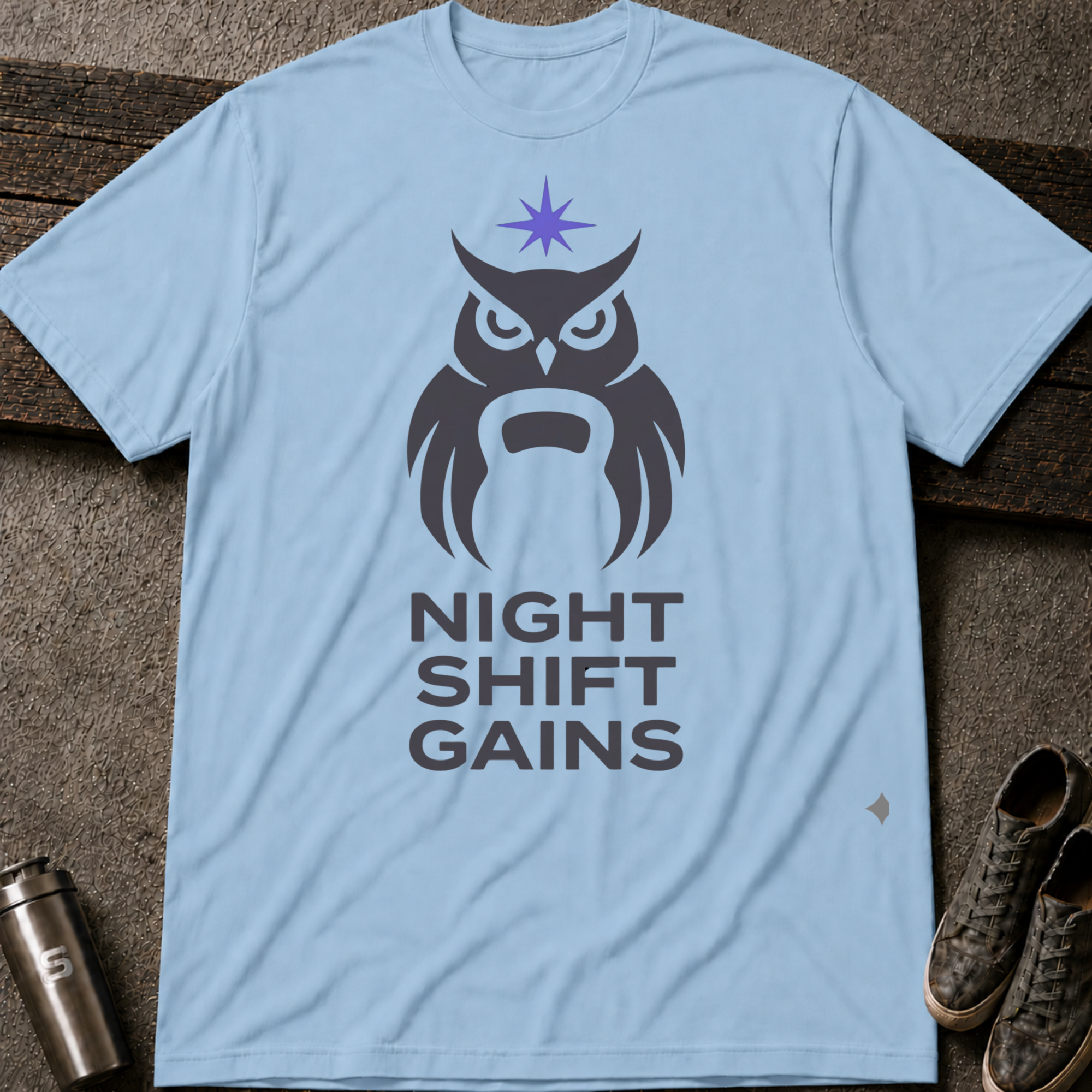 Night Shift Gains - Tee