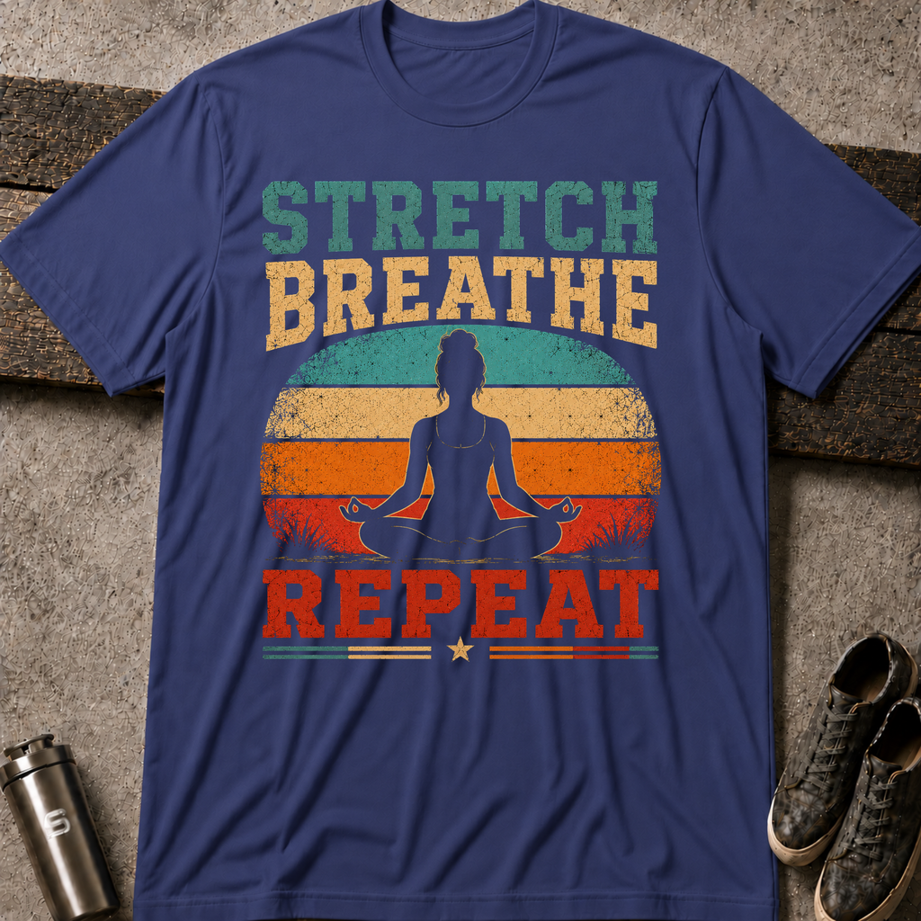 Stretch Breath Repeat - Tee