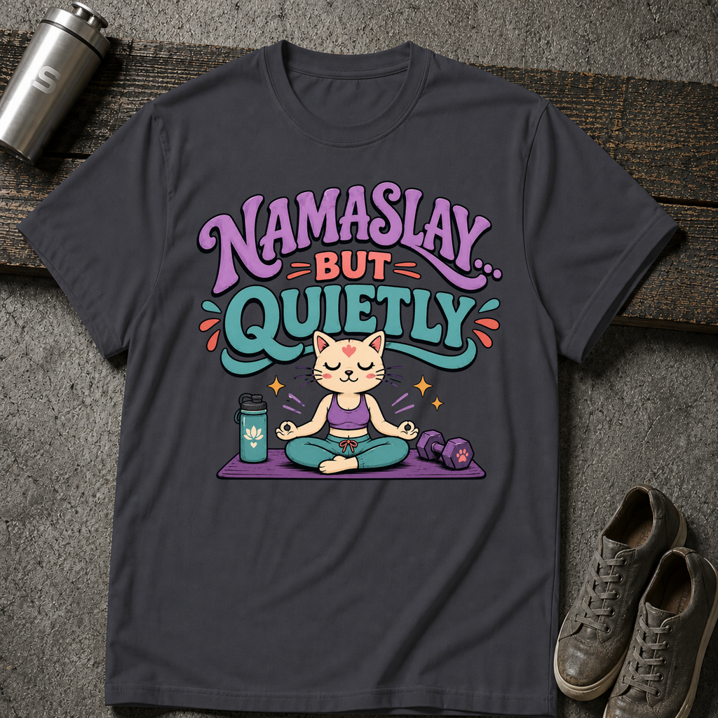 Namaslay Quietly Yoga Tee