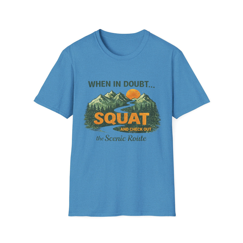 When In Doubt Squat - T-Shirt