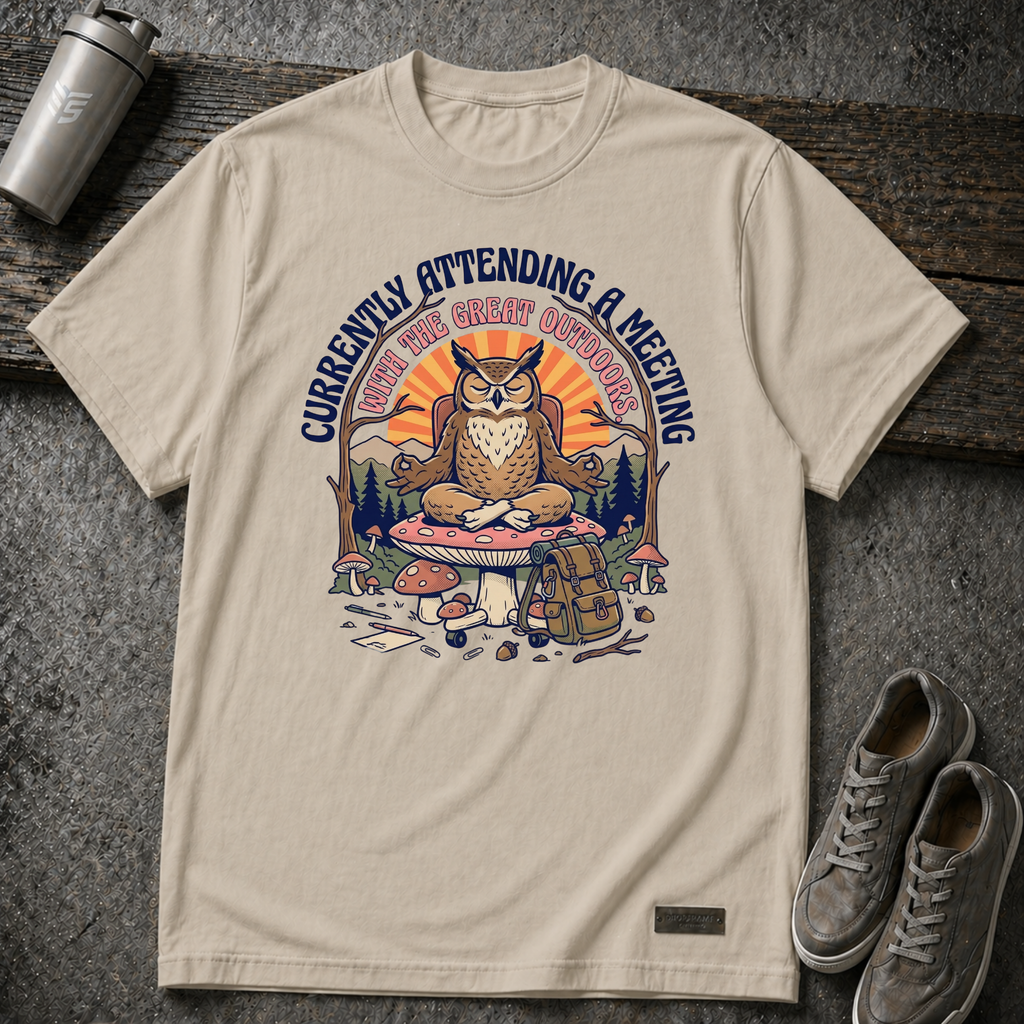 Attending A Meeting  Tee