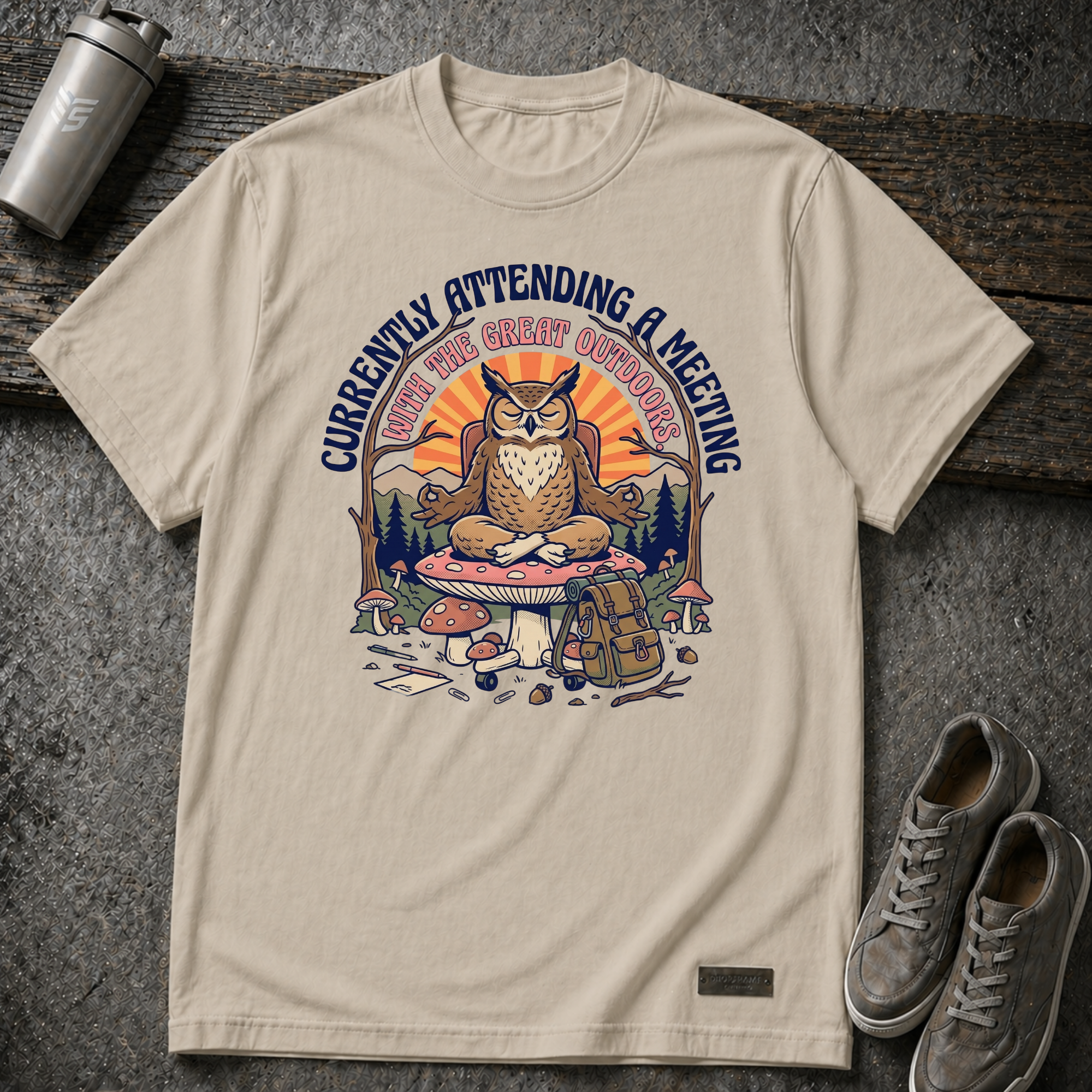 Attending A Meeting  Tee