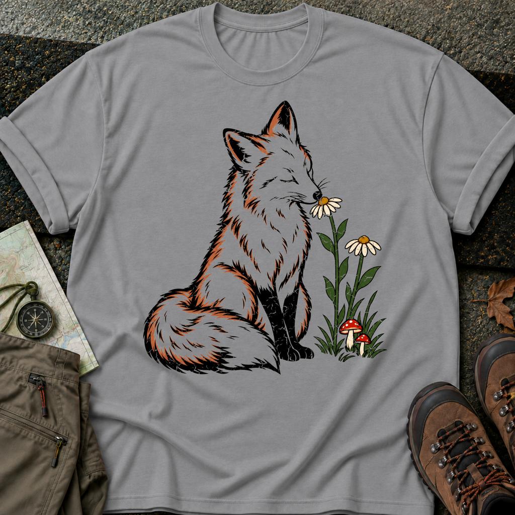Fox & Flowers - Tee