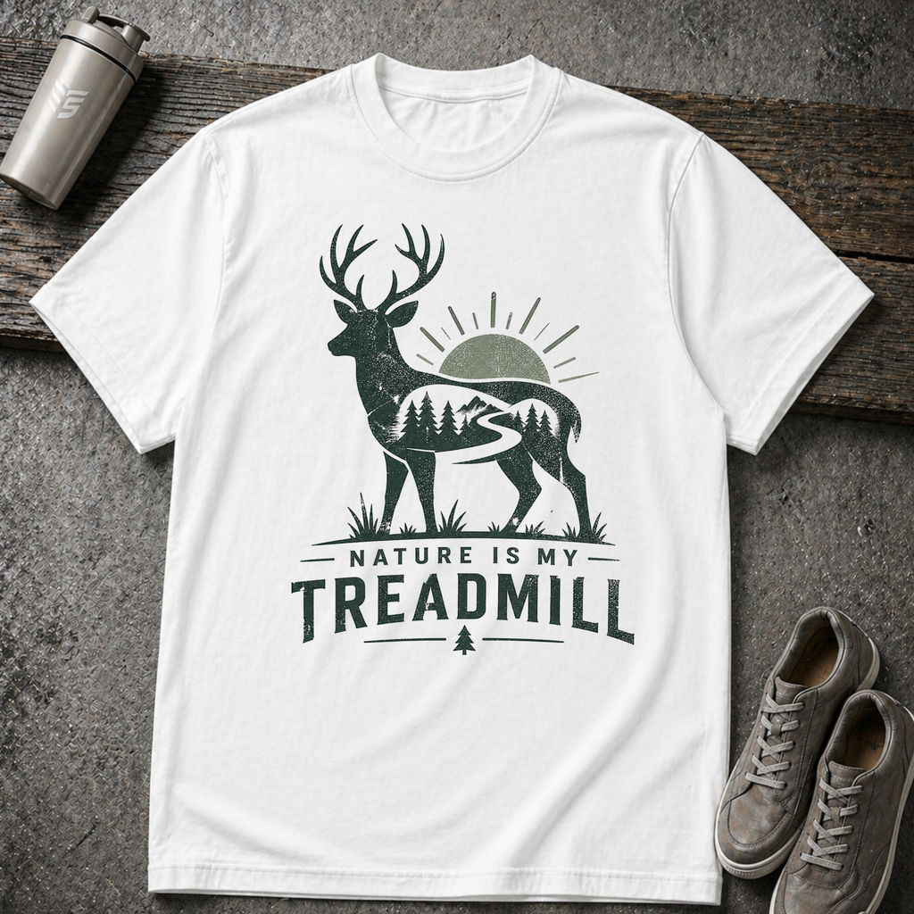 Nature Is My Treadmil - Tee