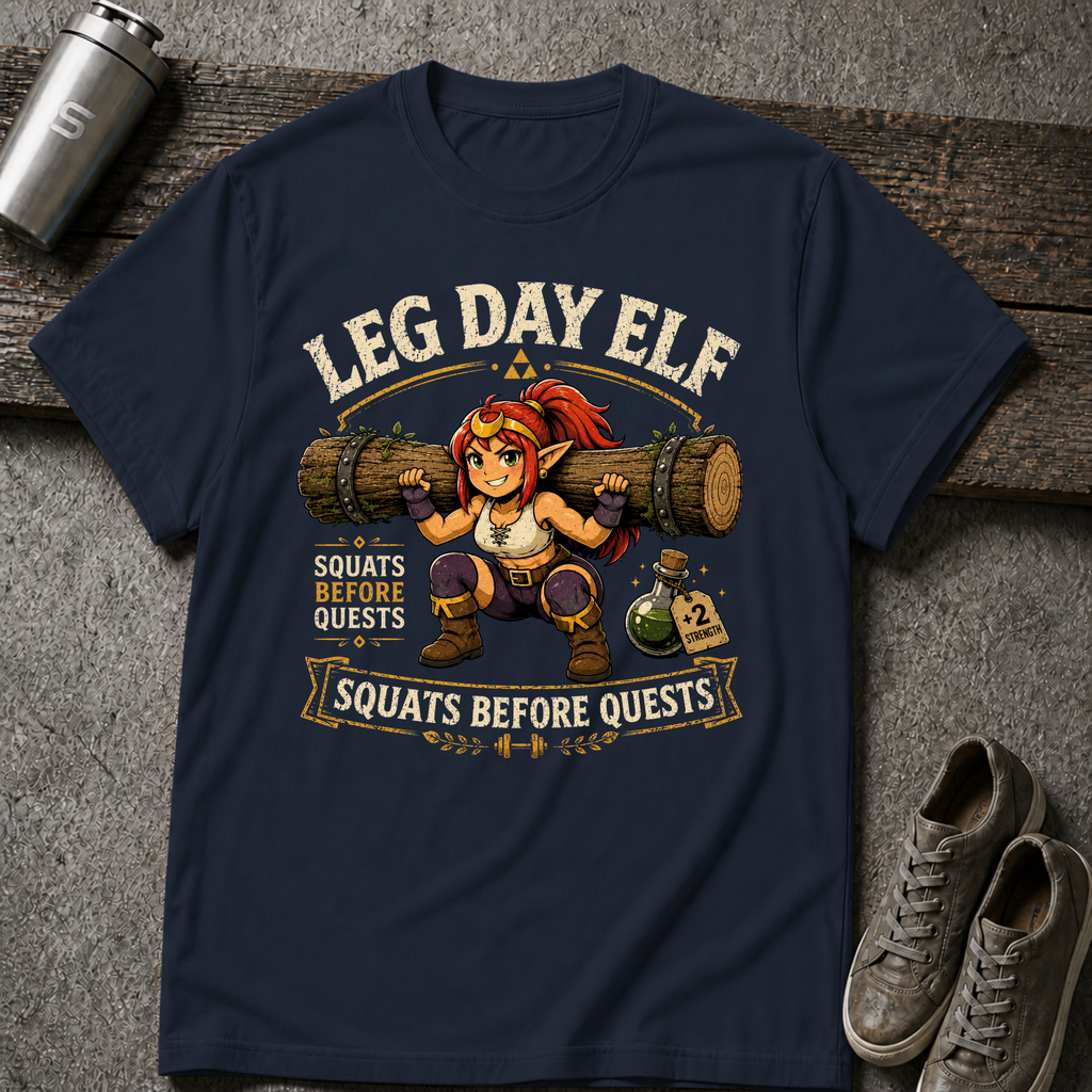 Leg Day Elf - Tee