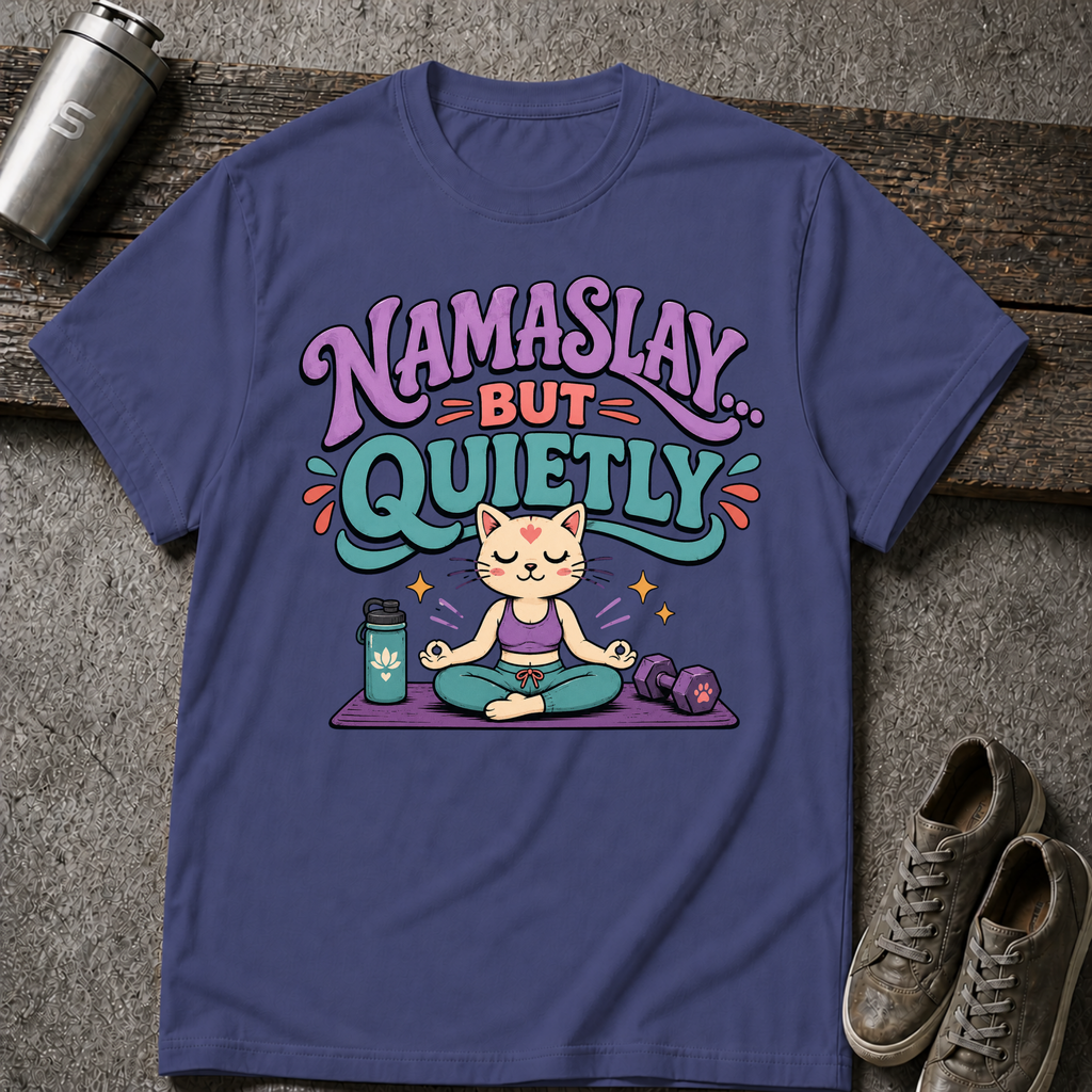 Namaslay Quietly Yoga Tee