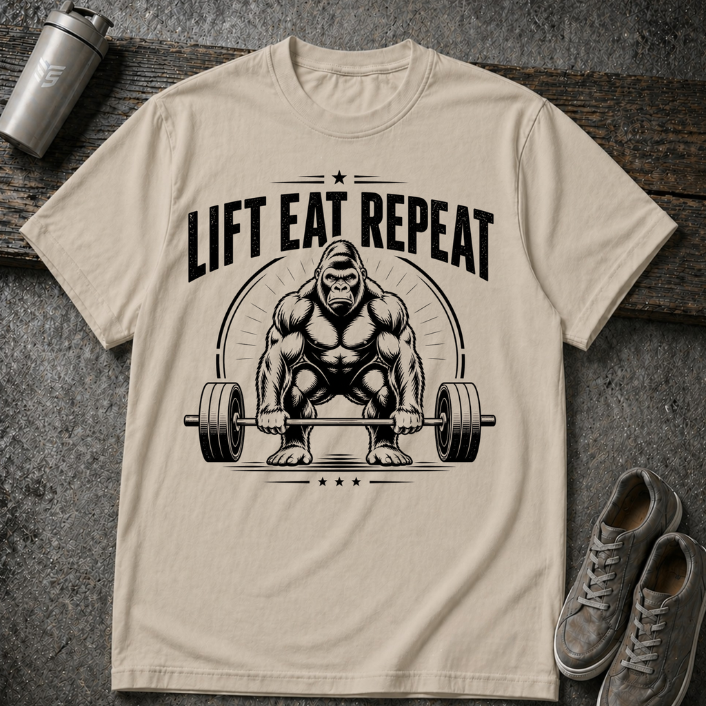 Lift Eat Repeat - Tee