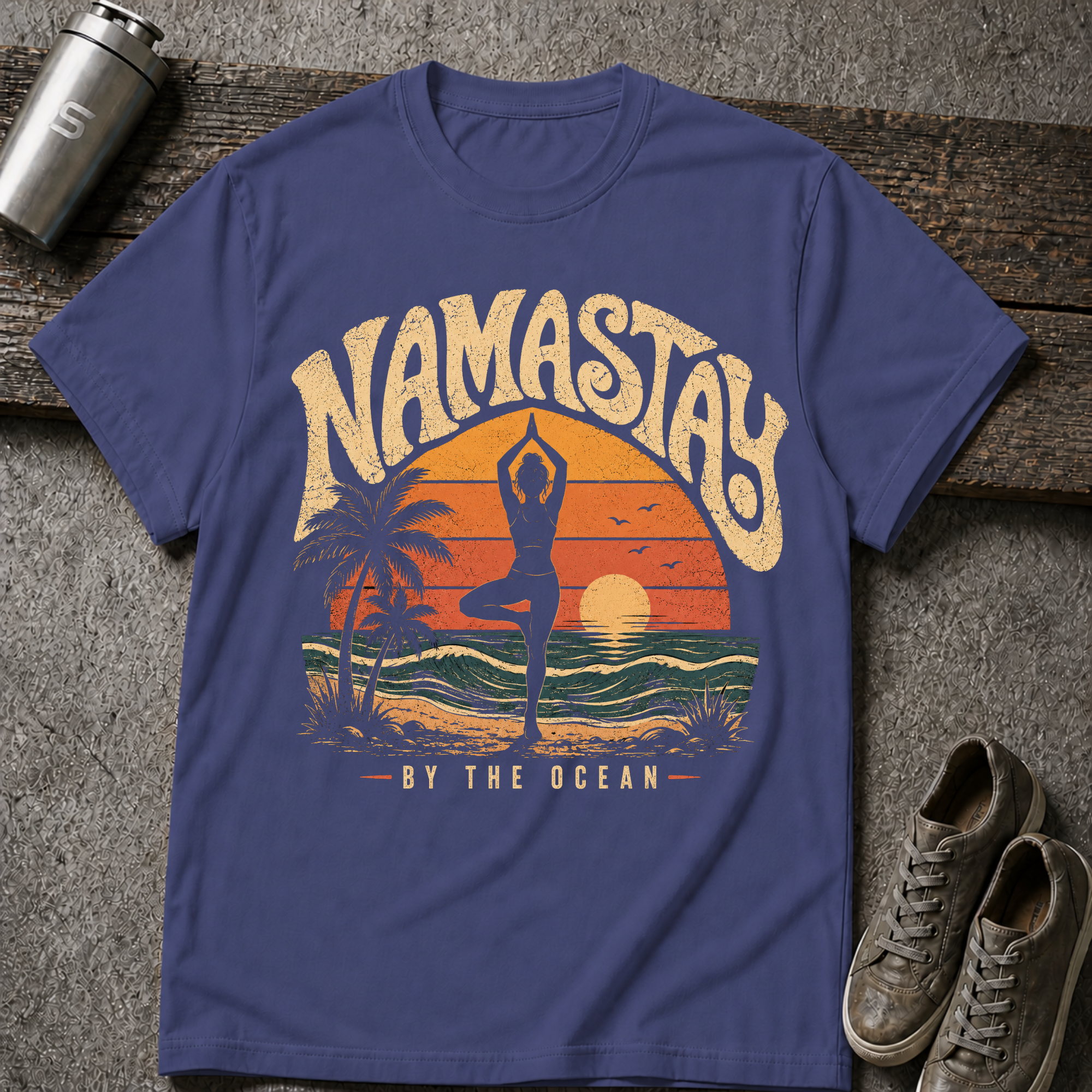 Sunset Yoga - Tee