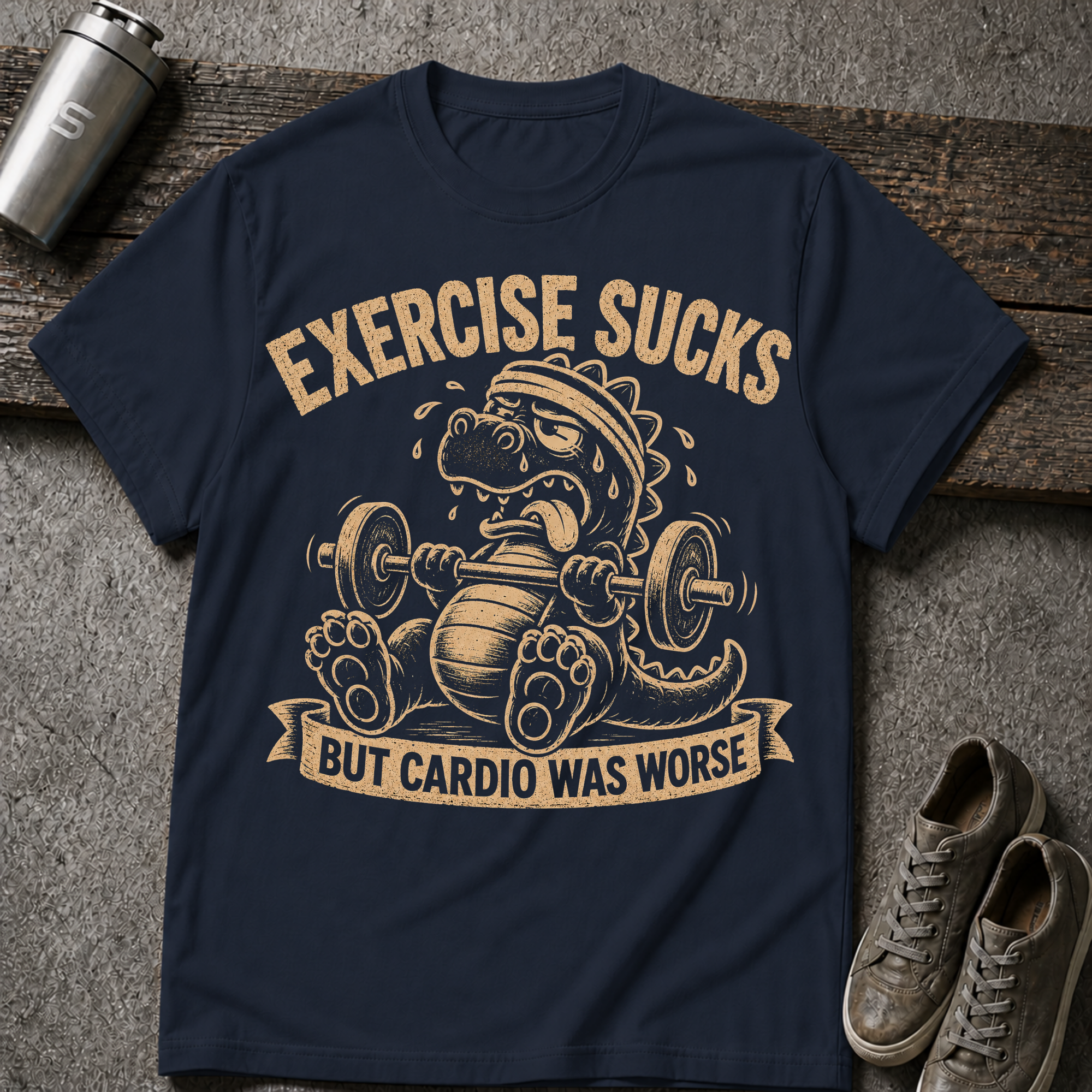 Exercise Sucks - Tee