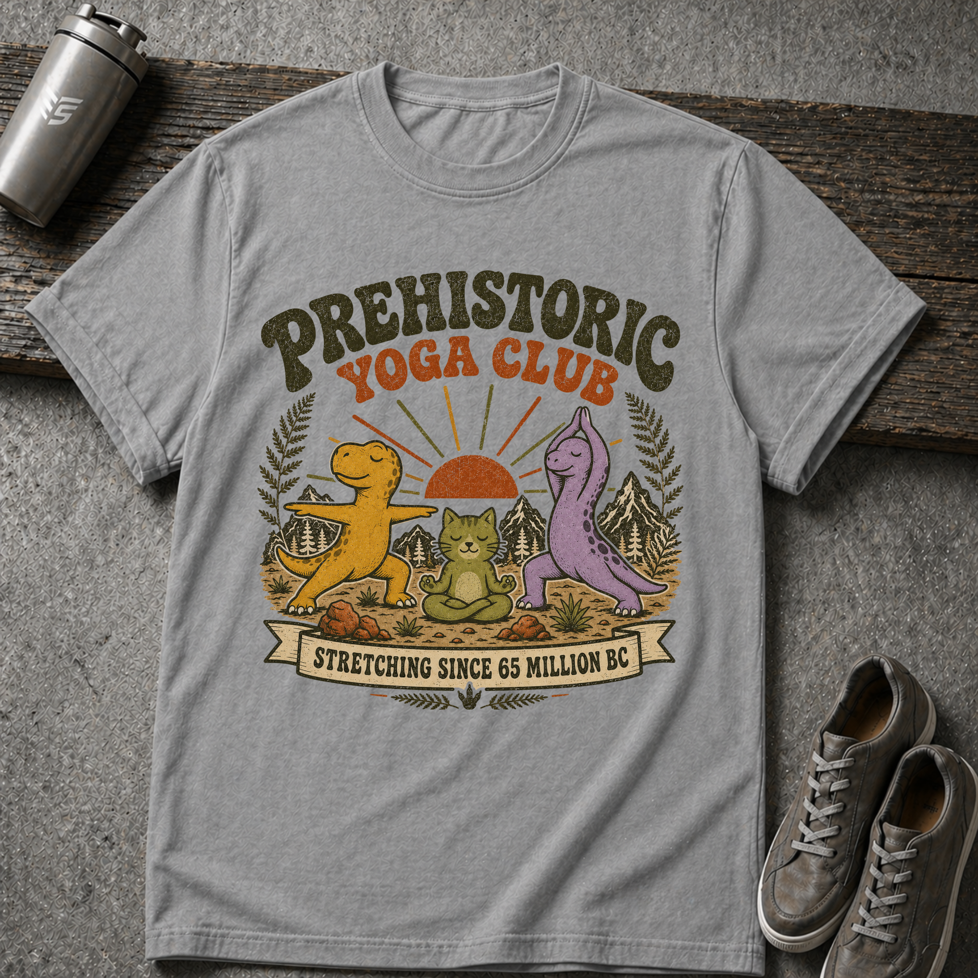 Prehistoric Yoga Club - Tee