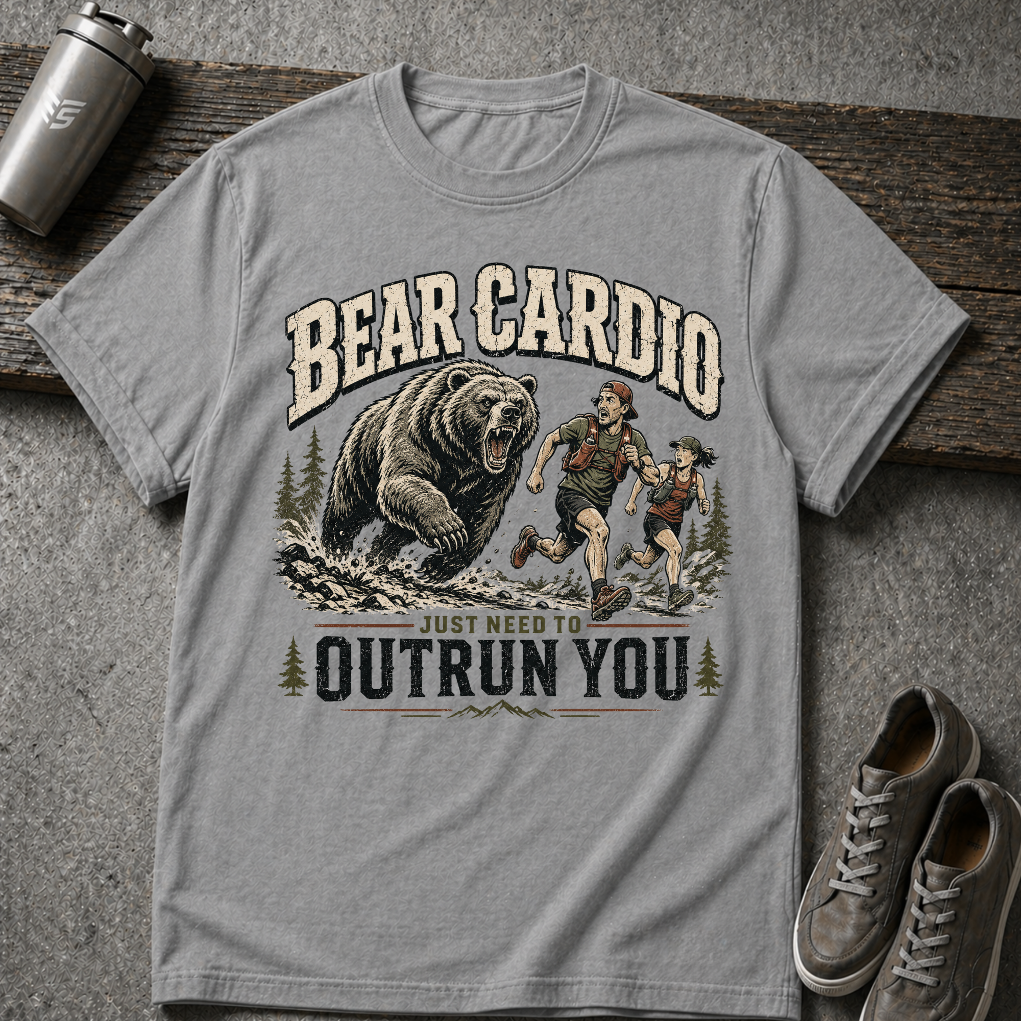 Bear Cardio - Tee