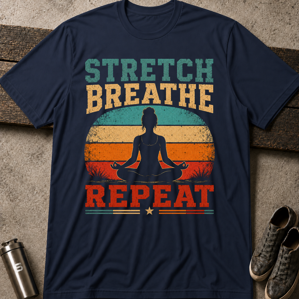 Stretch Breath Repeat - Tee