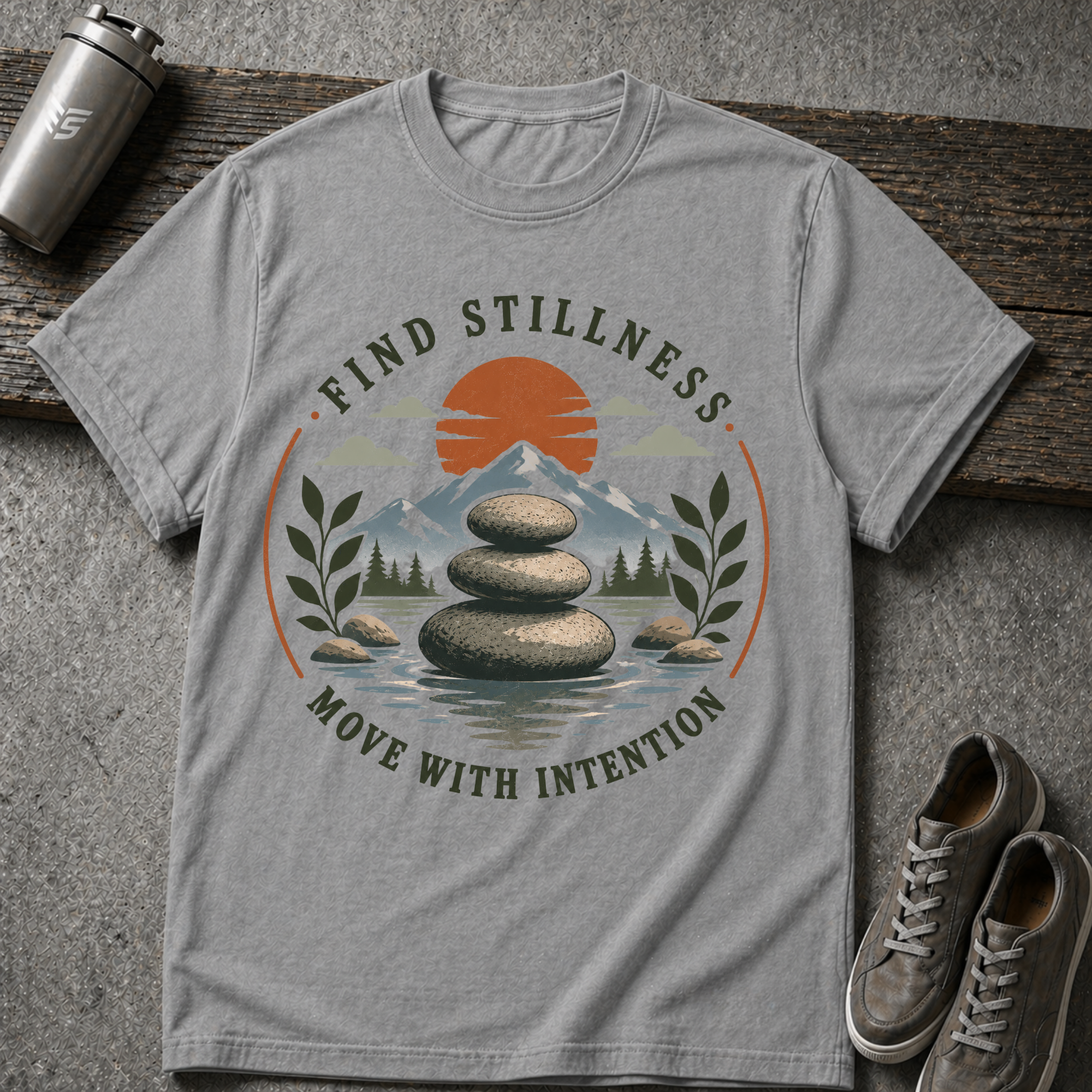 Find Stillness Yoga - Tee