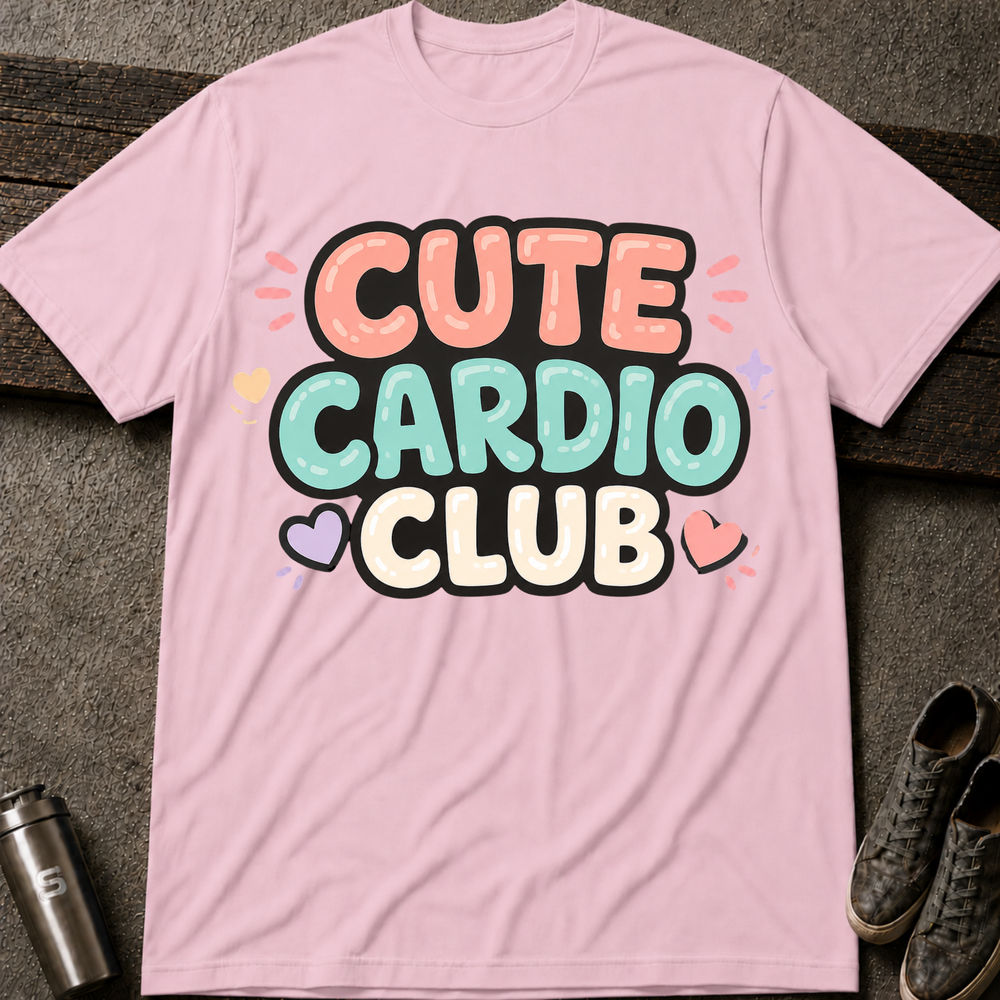 Cute Cardio Club  - Tee