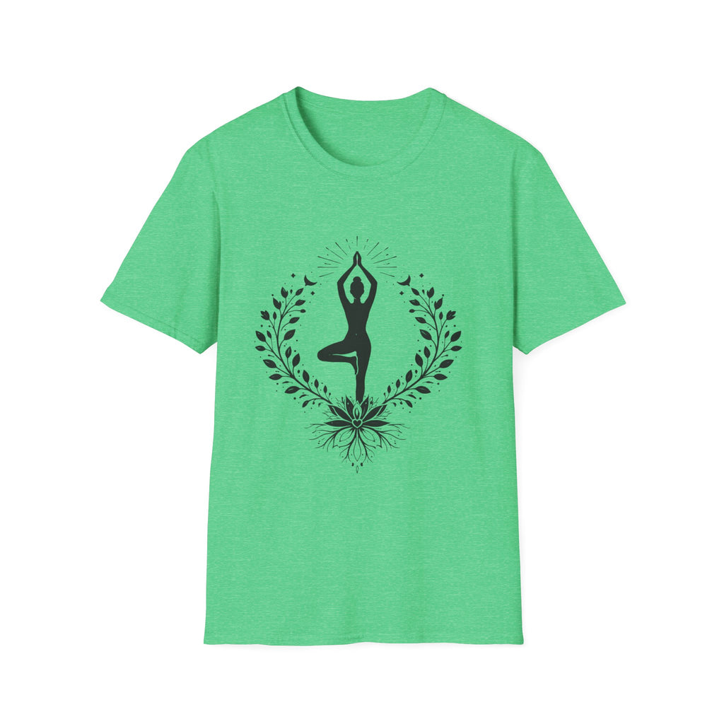 Yoga Pose Sillhuoette - T-Shirt
