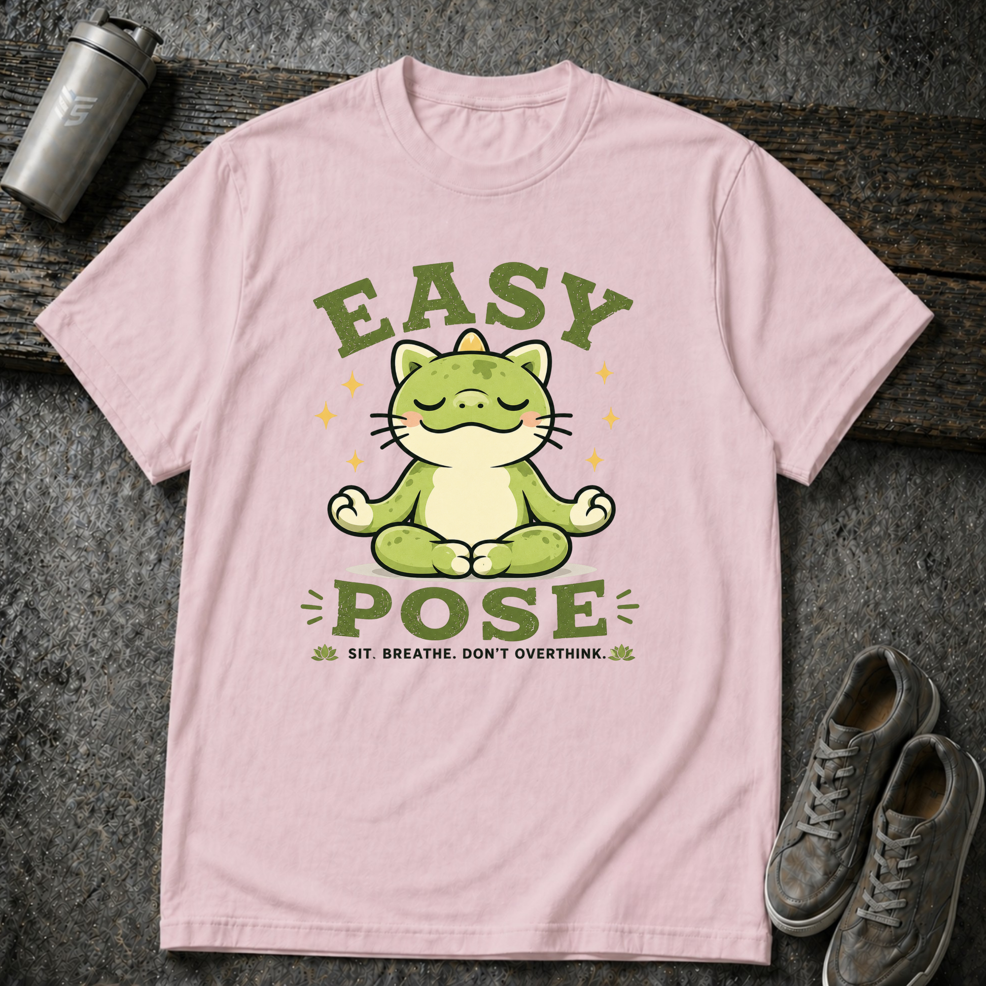 Easy Pose Dinosaur - Tee