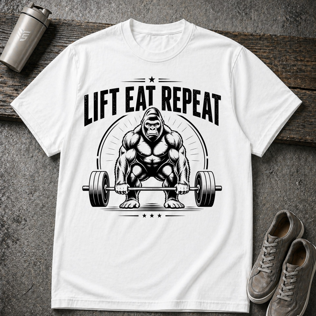 Lift Eat Repeat - Tee