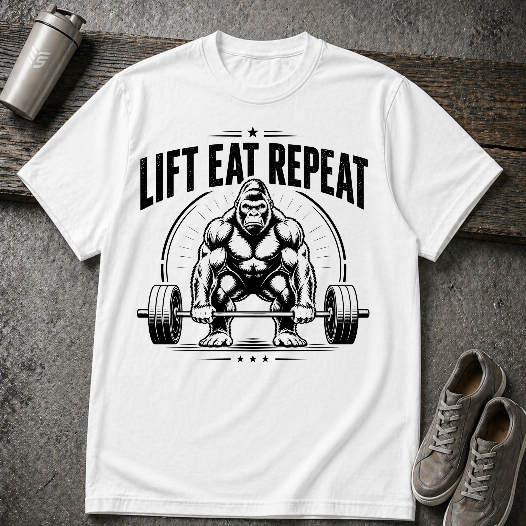 Lift Eat Repeat - Tee