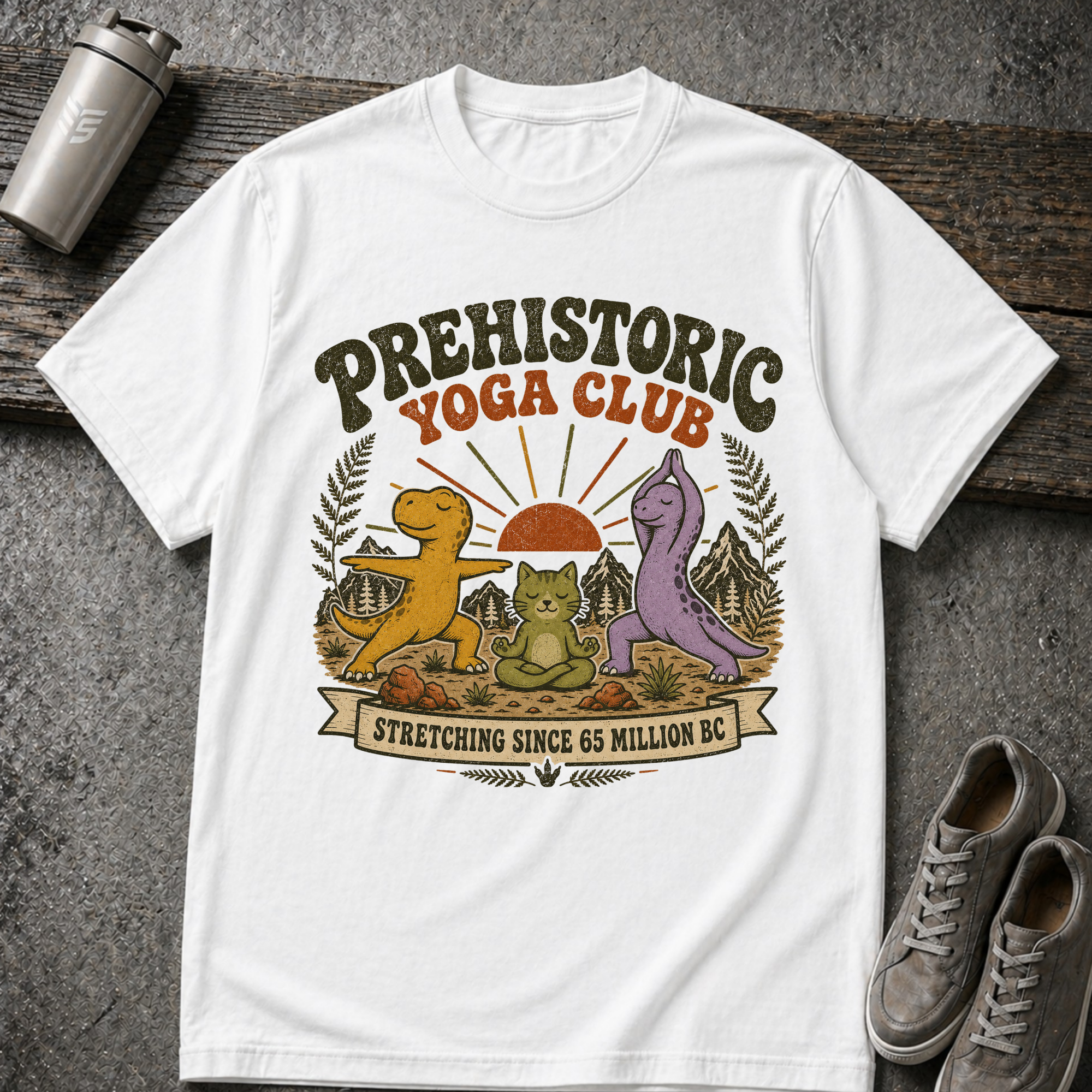 Prehistoric Yoga Club - Tee