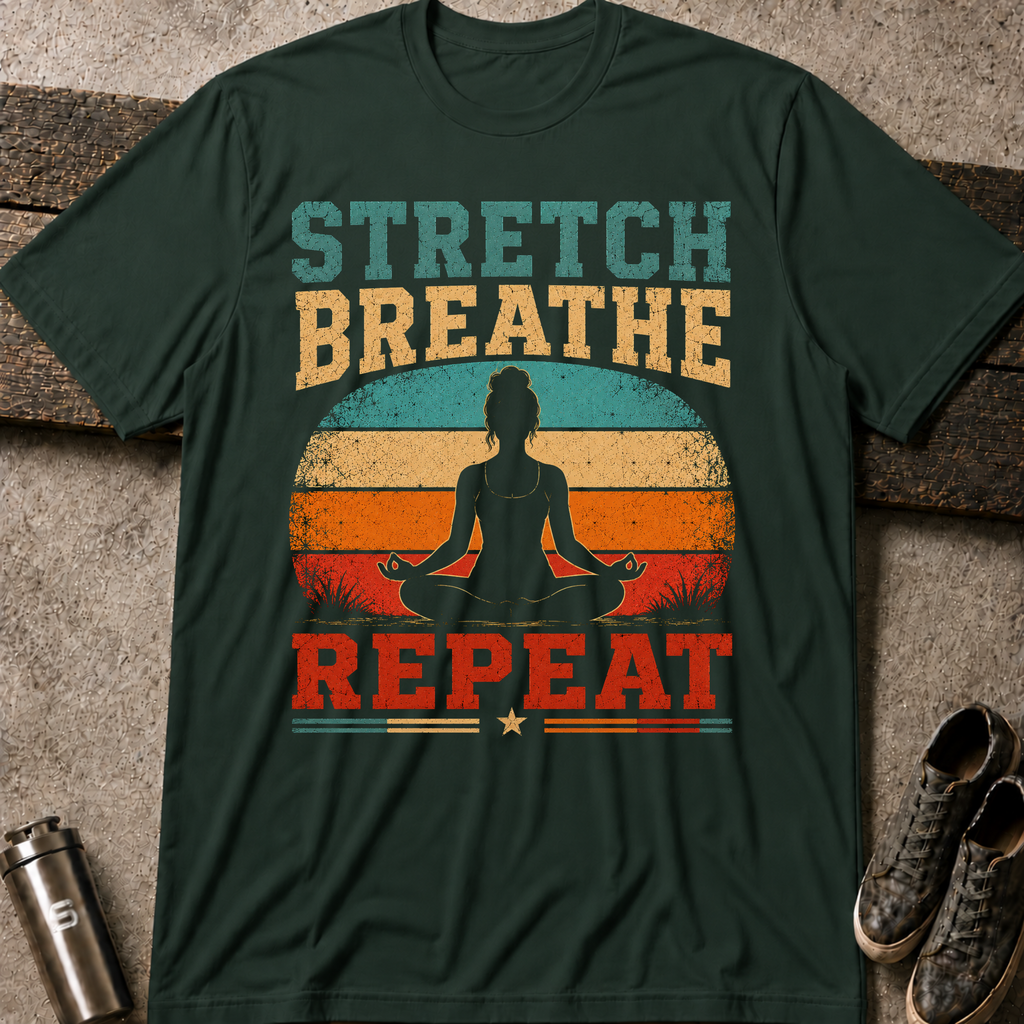 Stretch Breath Repeat - Tee