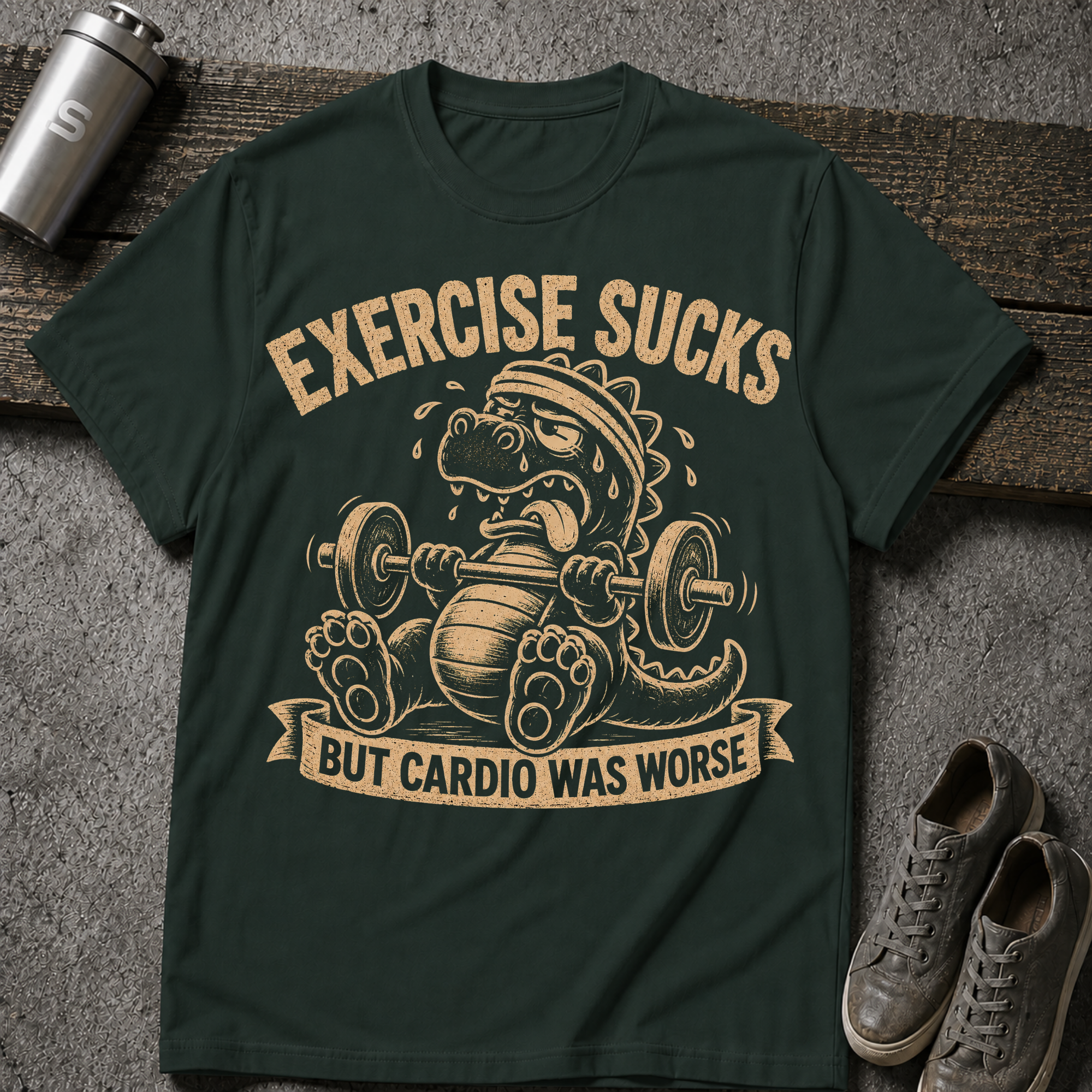 Exercise Sucks - Tee