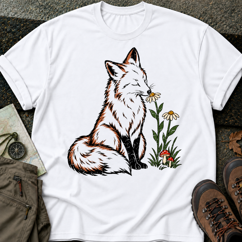 Fox & Flowers - Tee
