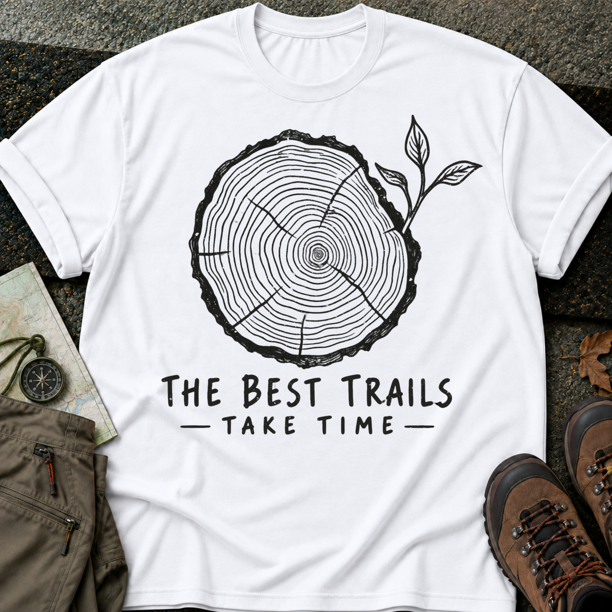 Trails Take Time - Tee