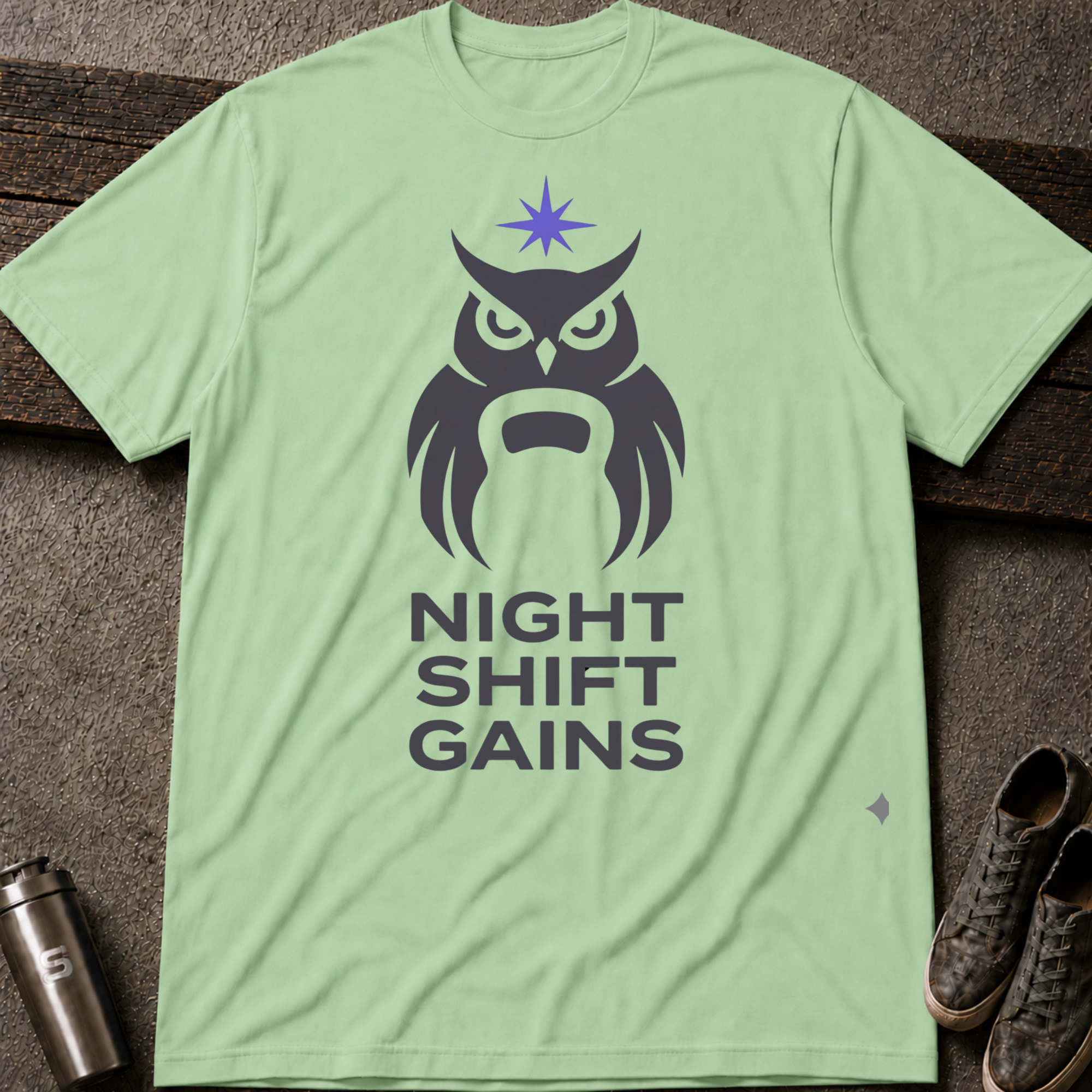 Night Shift Gains - Tee